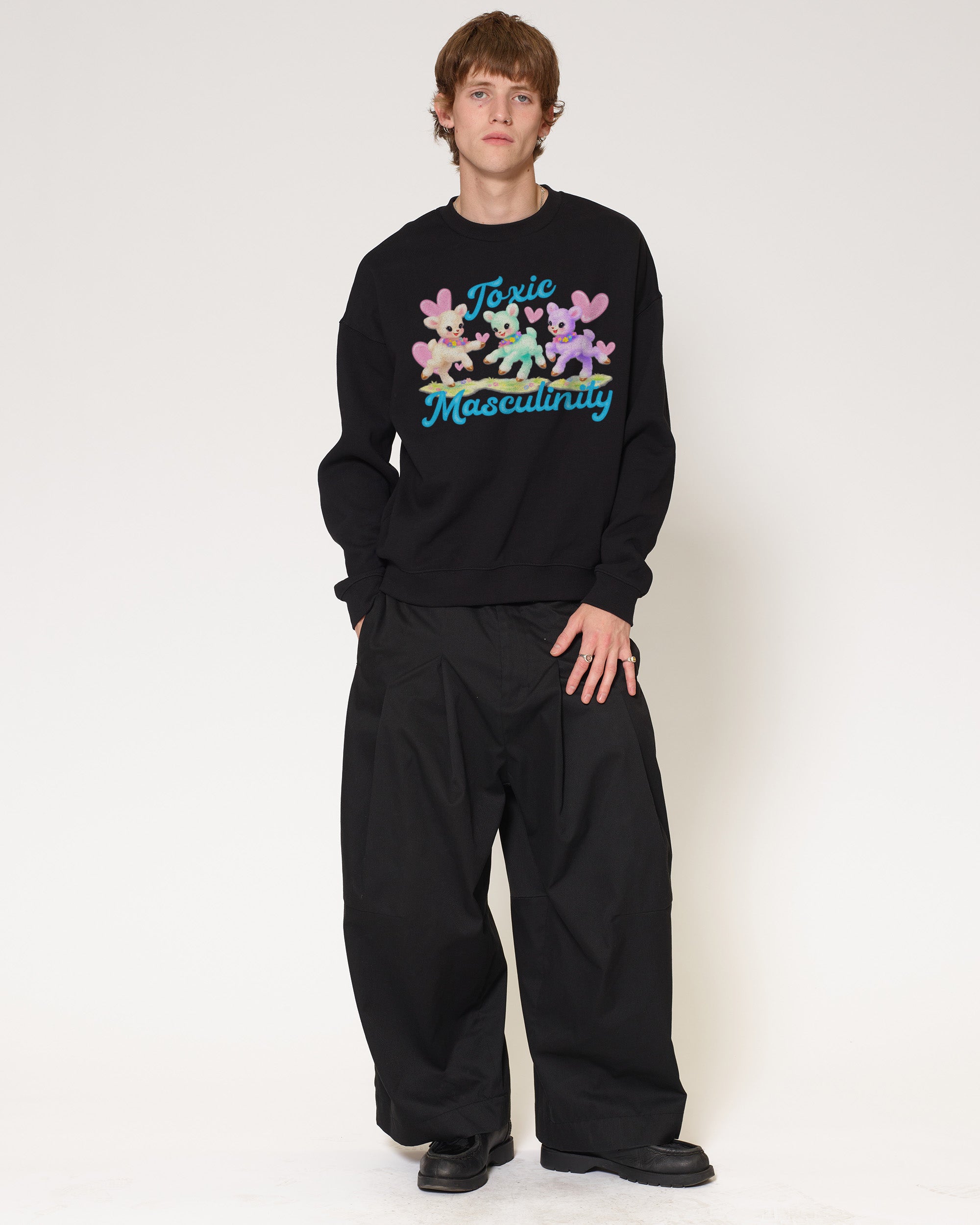 Toxic Masculinity Black Sweatshirt