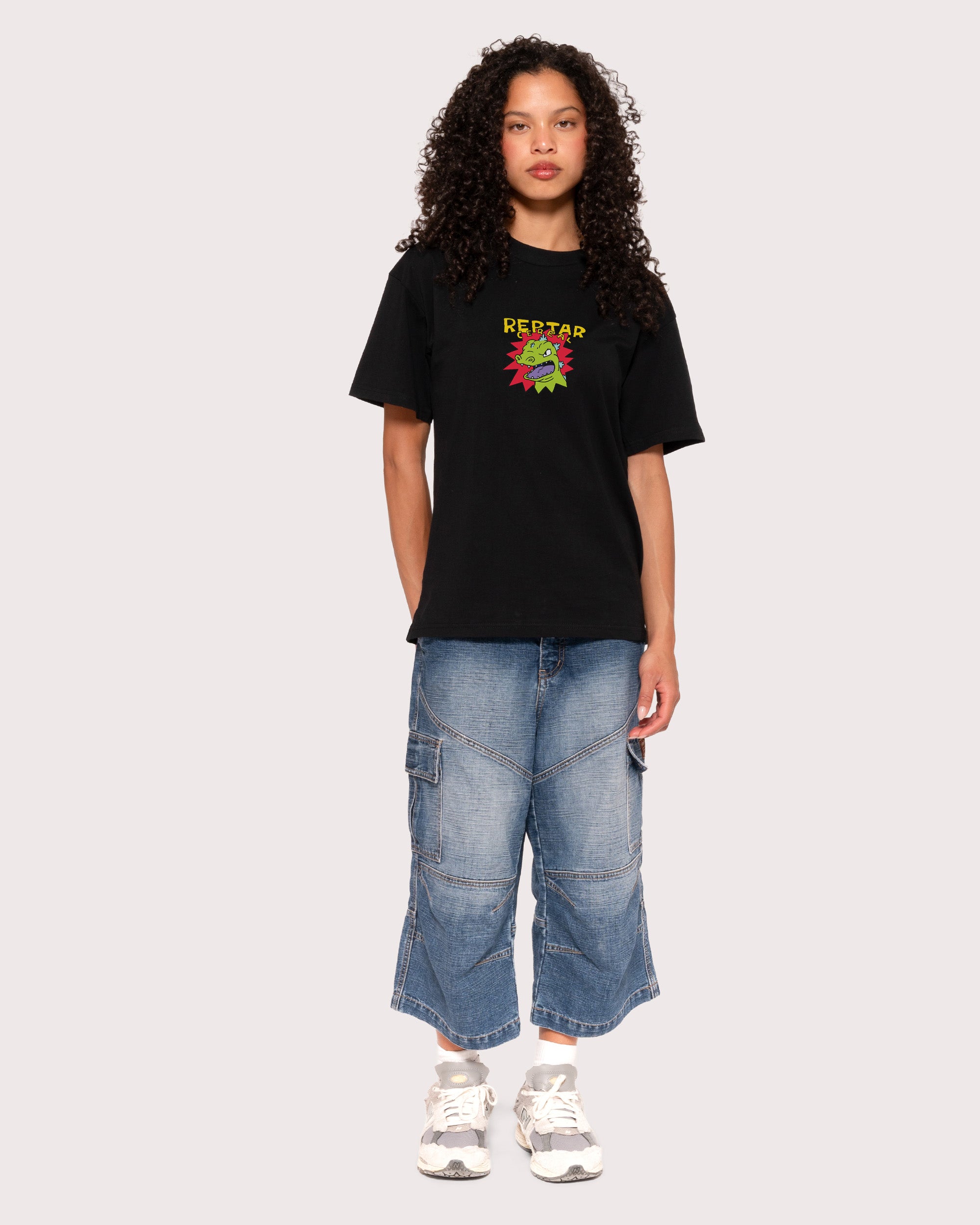 Reptar Cereal Black T-Shirt