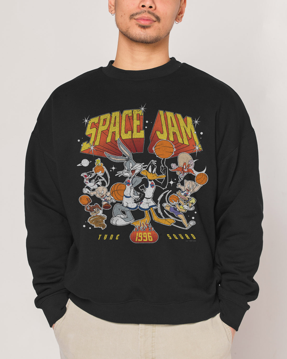 Tune Squad 1996 Black Sweatshirt