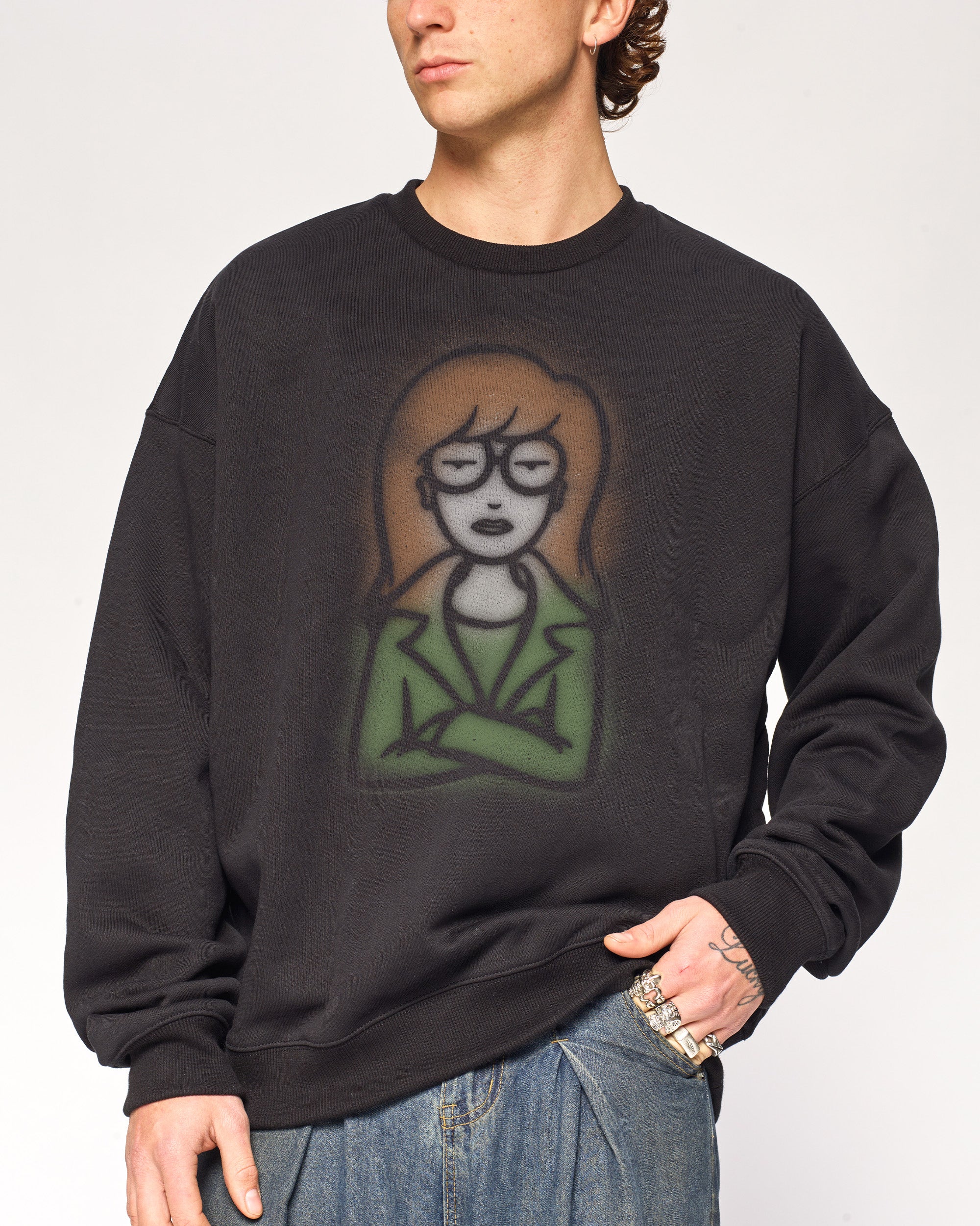 Go To Hell Black Sweatshirt