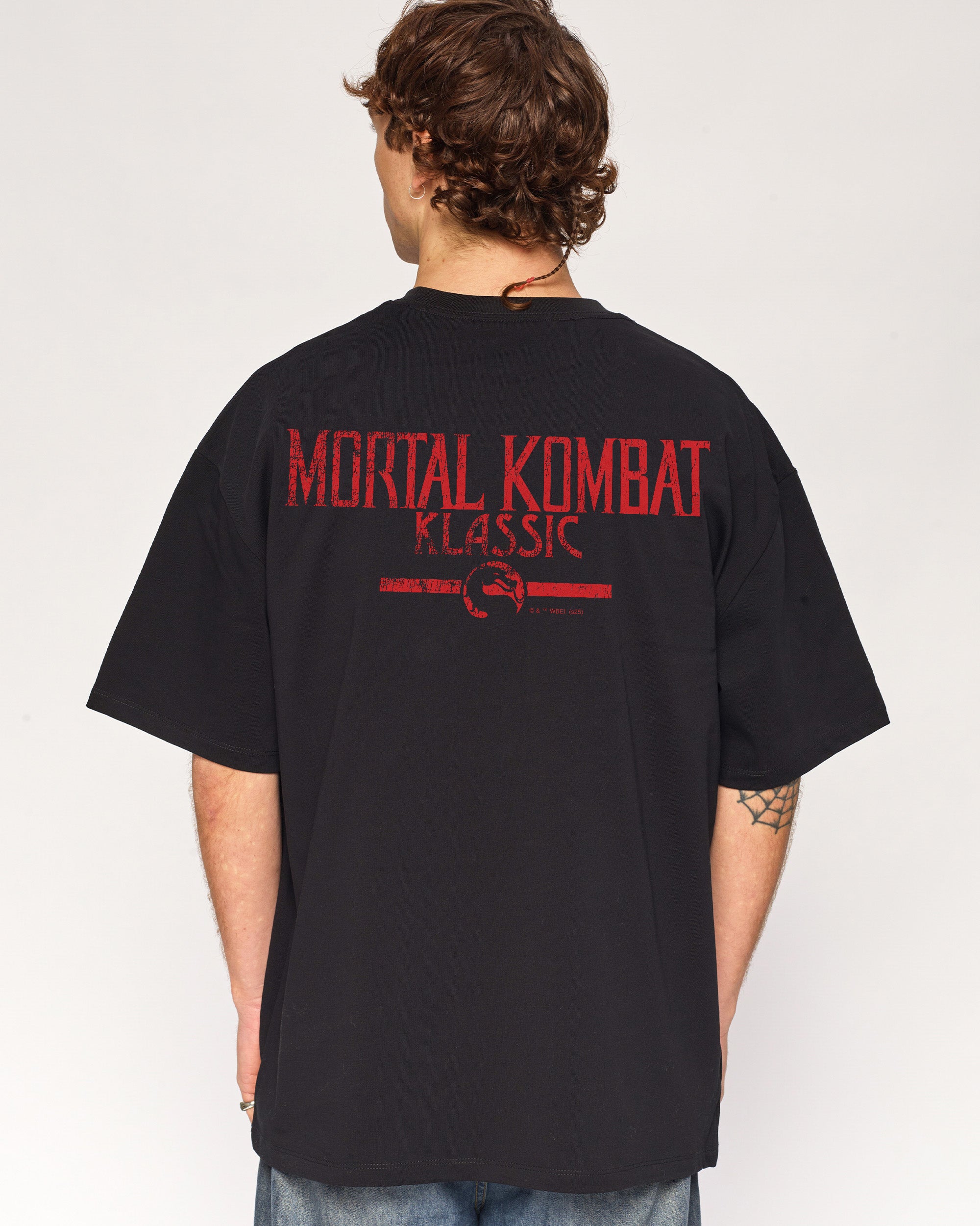 Mortal Kombat Banner Oversized Tee