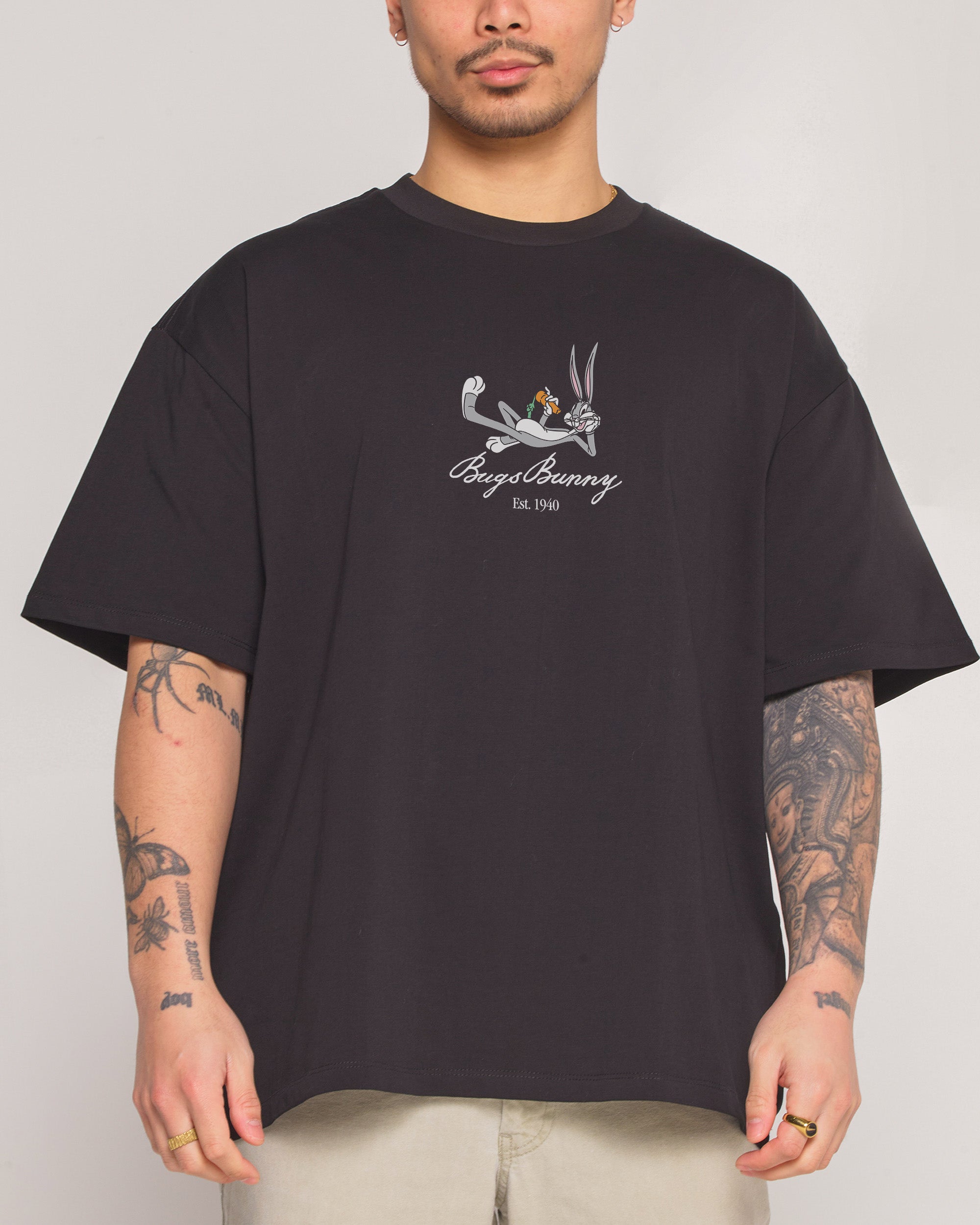 Bugs Bunny Book Crash Oversized Tee Australia