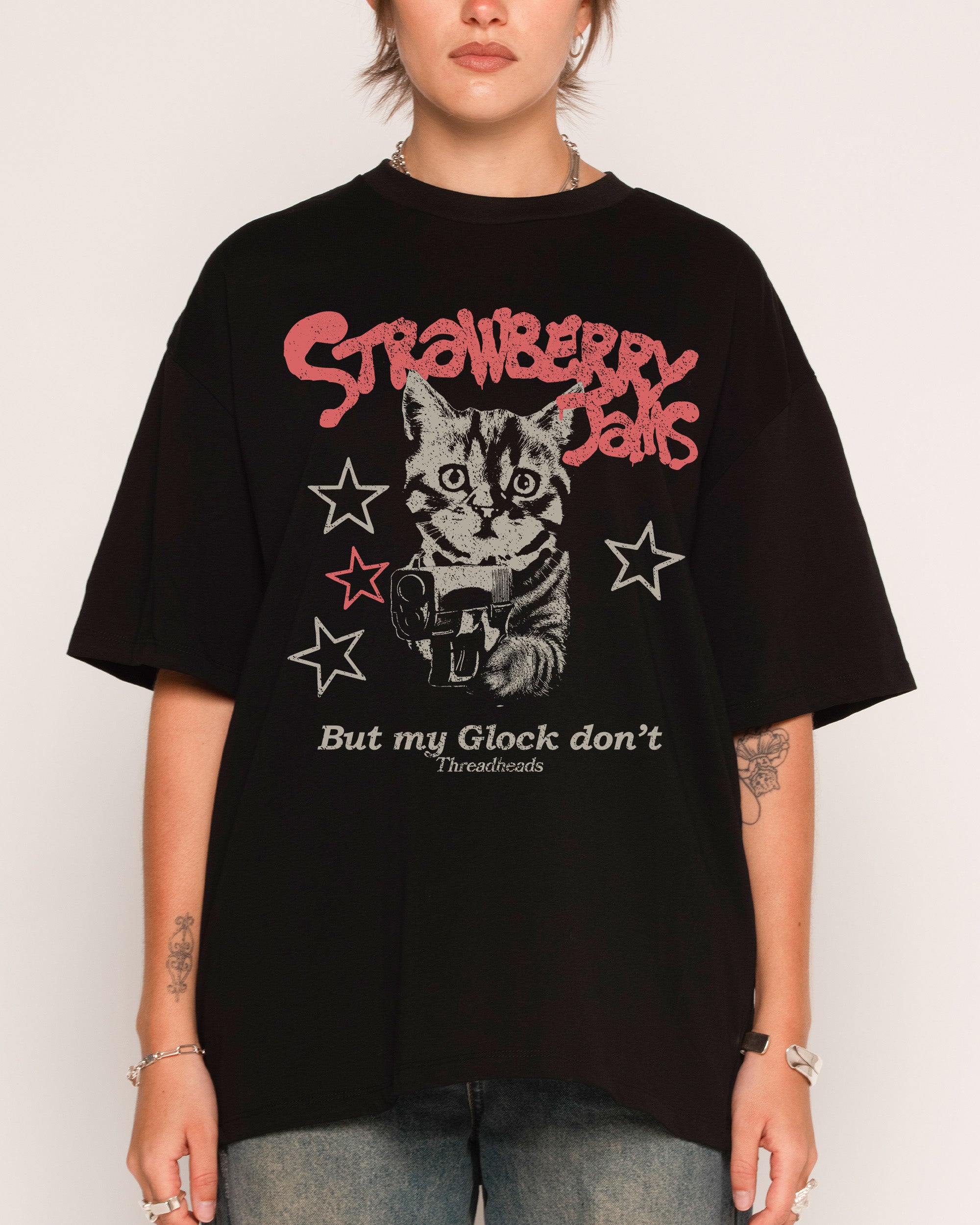 Strawberry Jams Oversized Tee Australia