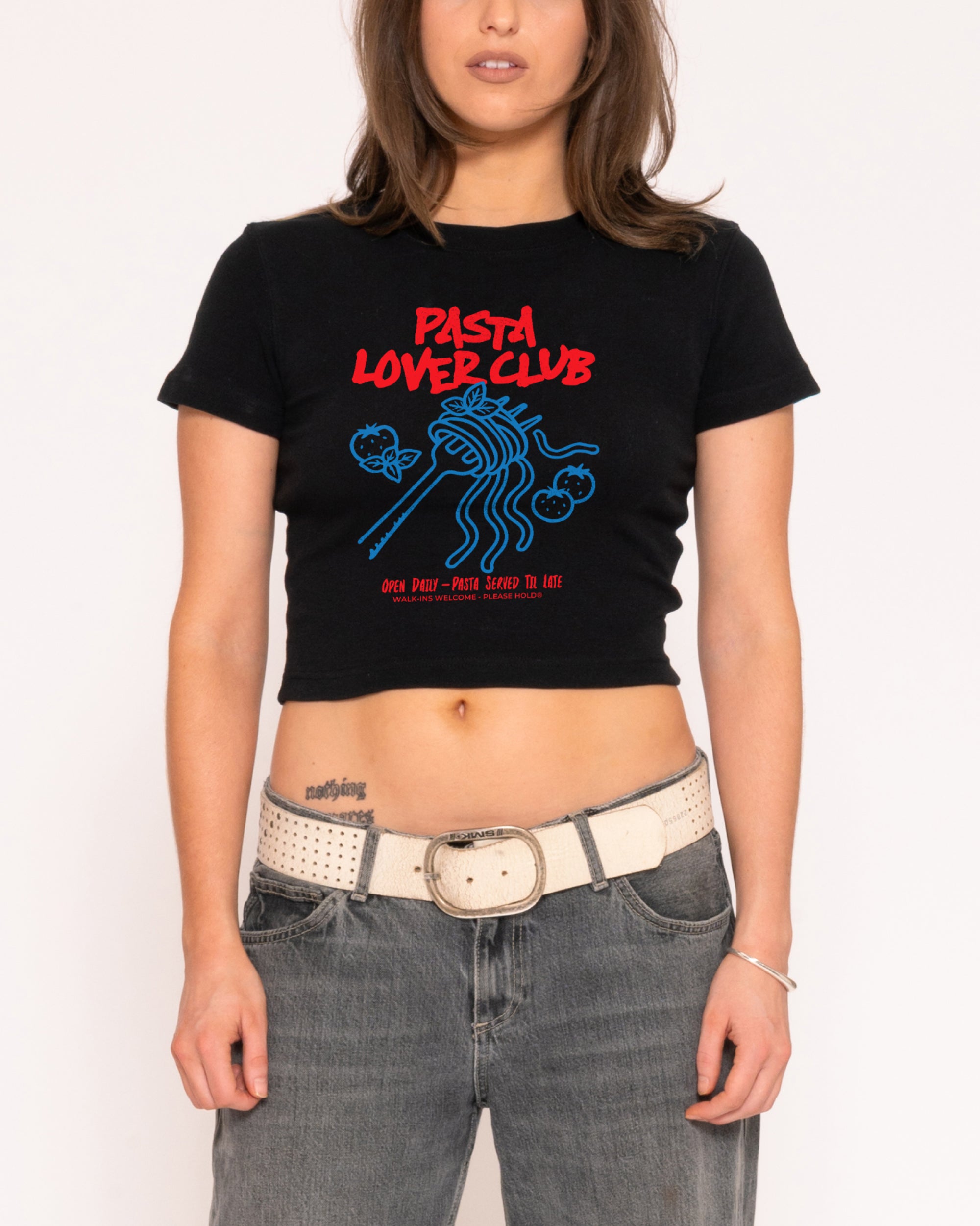 Pasta Lover Club Baby Tee