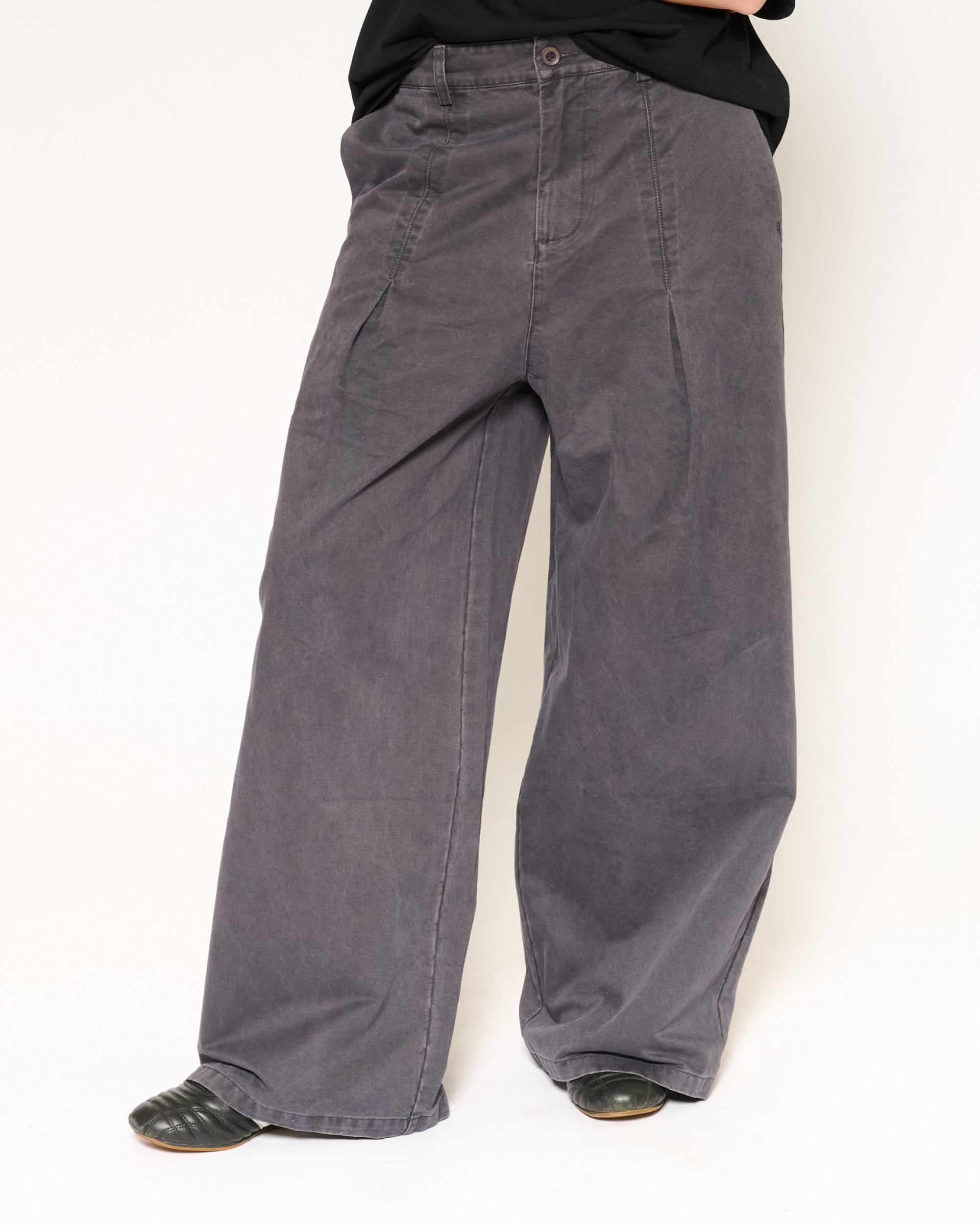Playback Pleated Wide Leg Pant