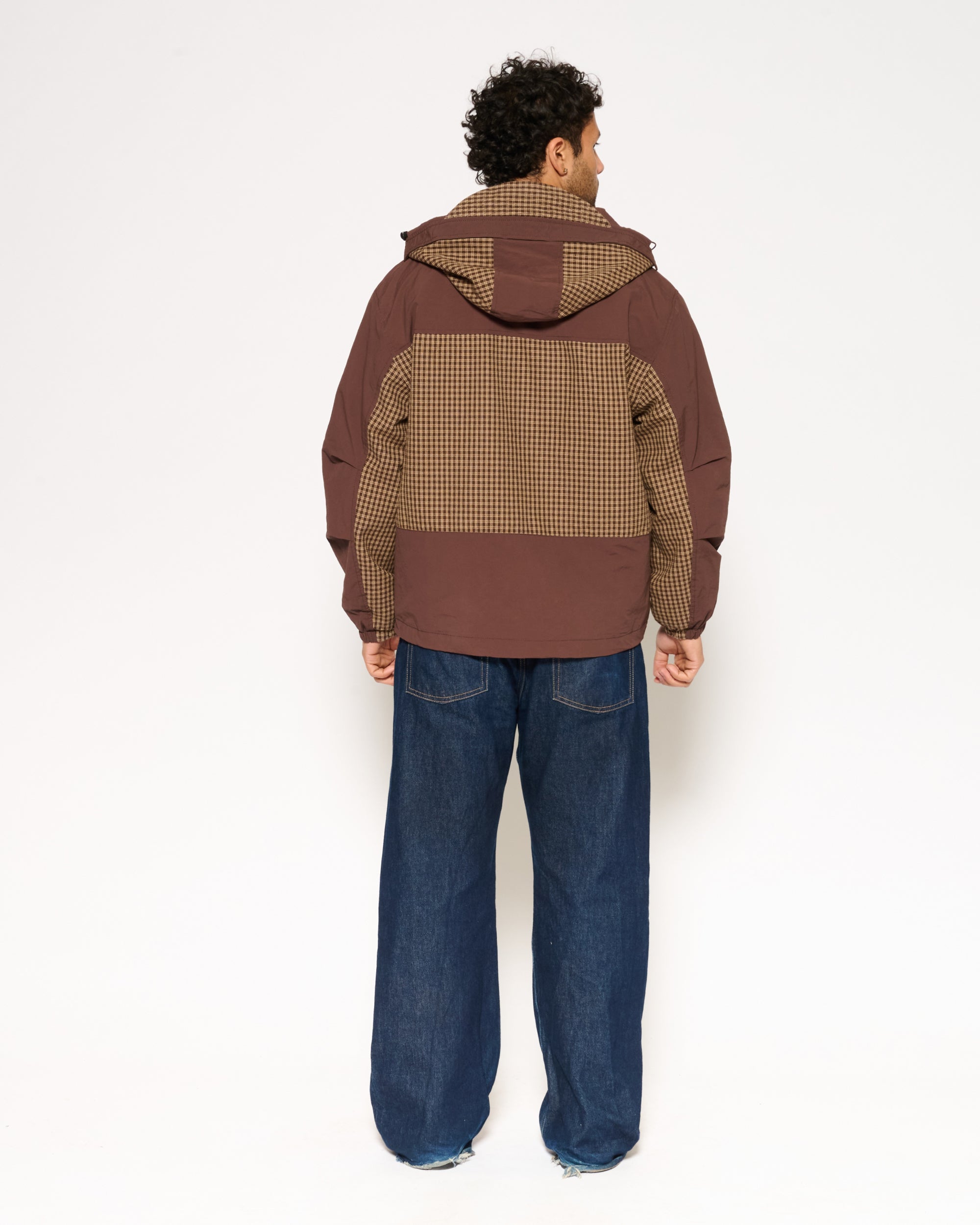 Cadence Checked Utility Jacket