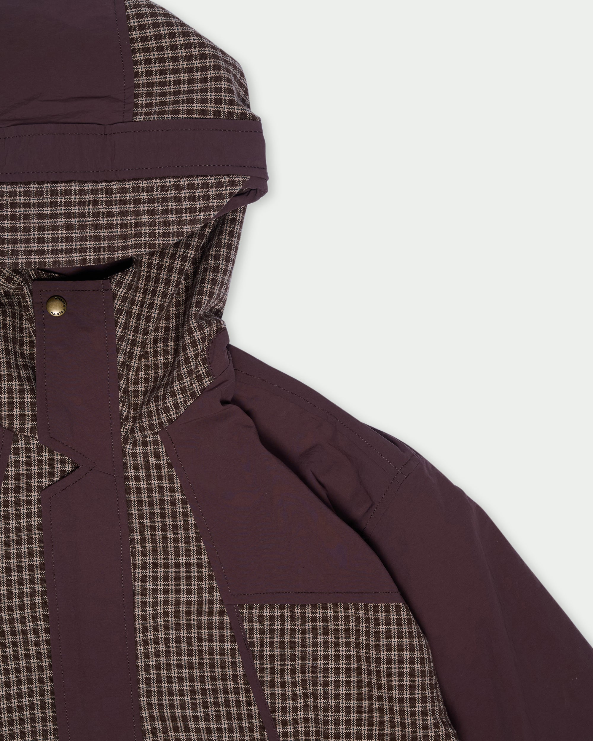Cadence Checked Utility Jacket
