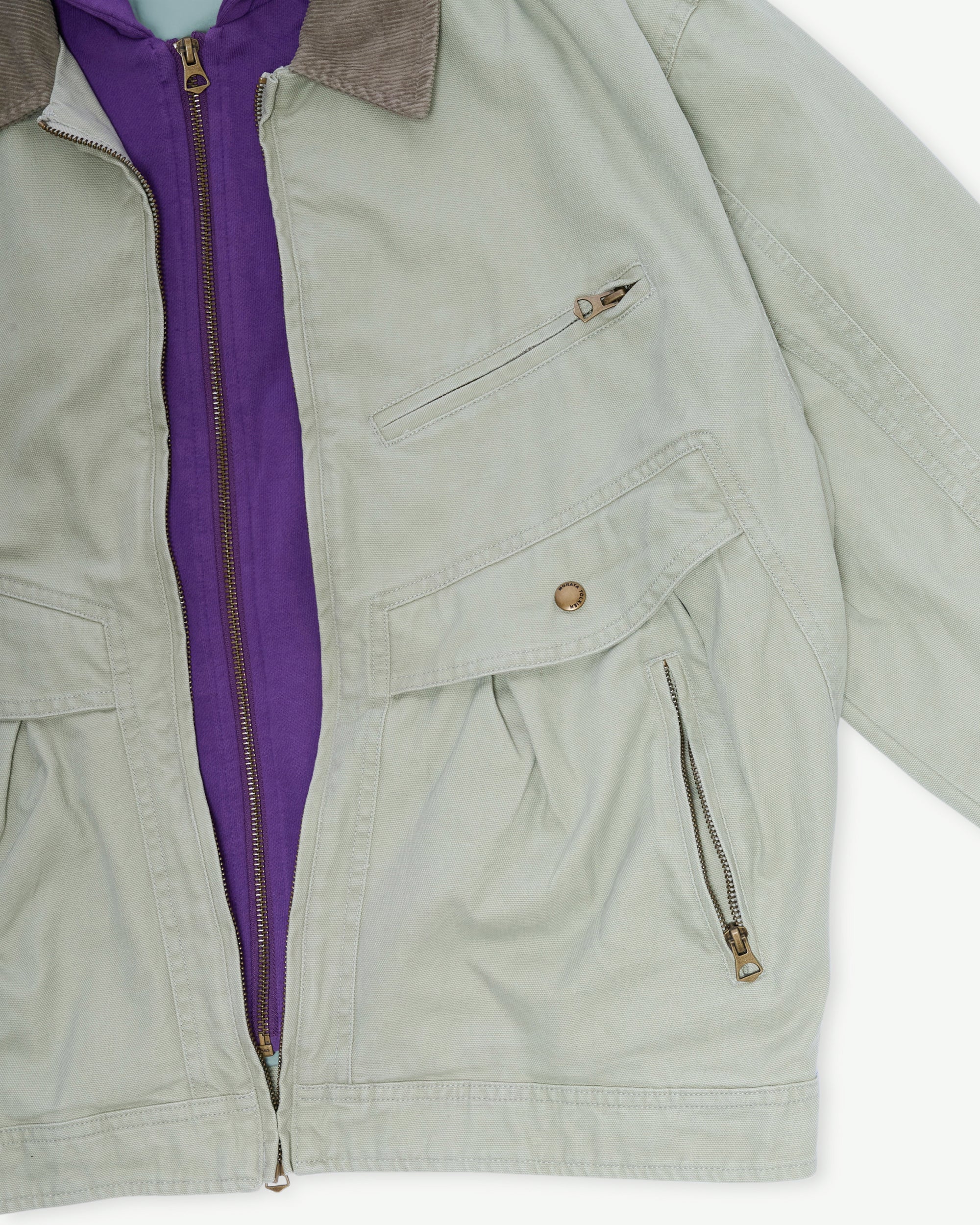 Transit Hooded Jacket - Sage