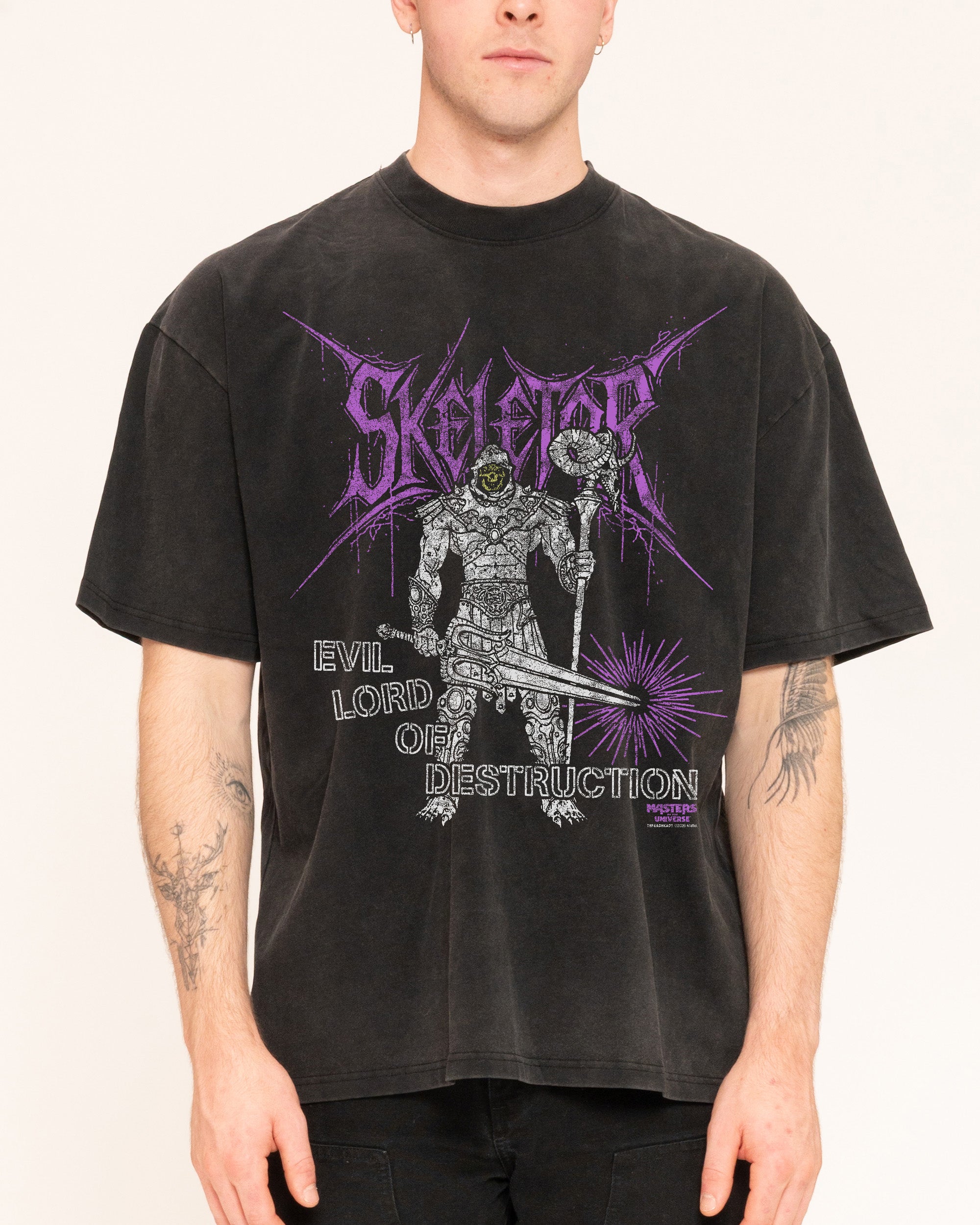 Lord of Destruction Black Stone Oversized Tee