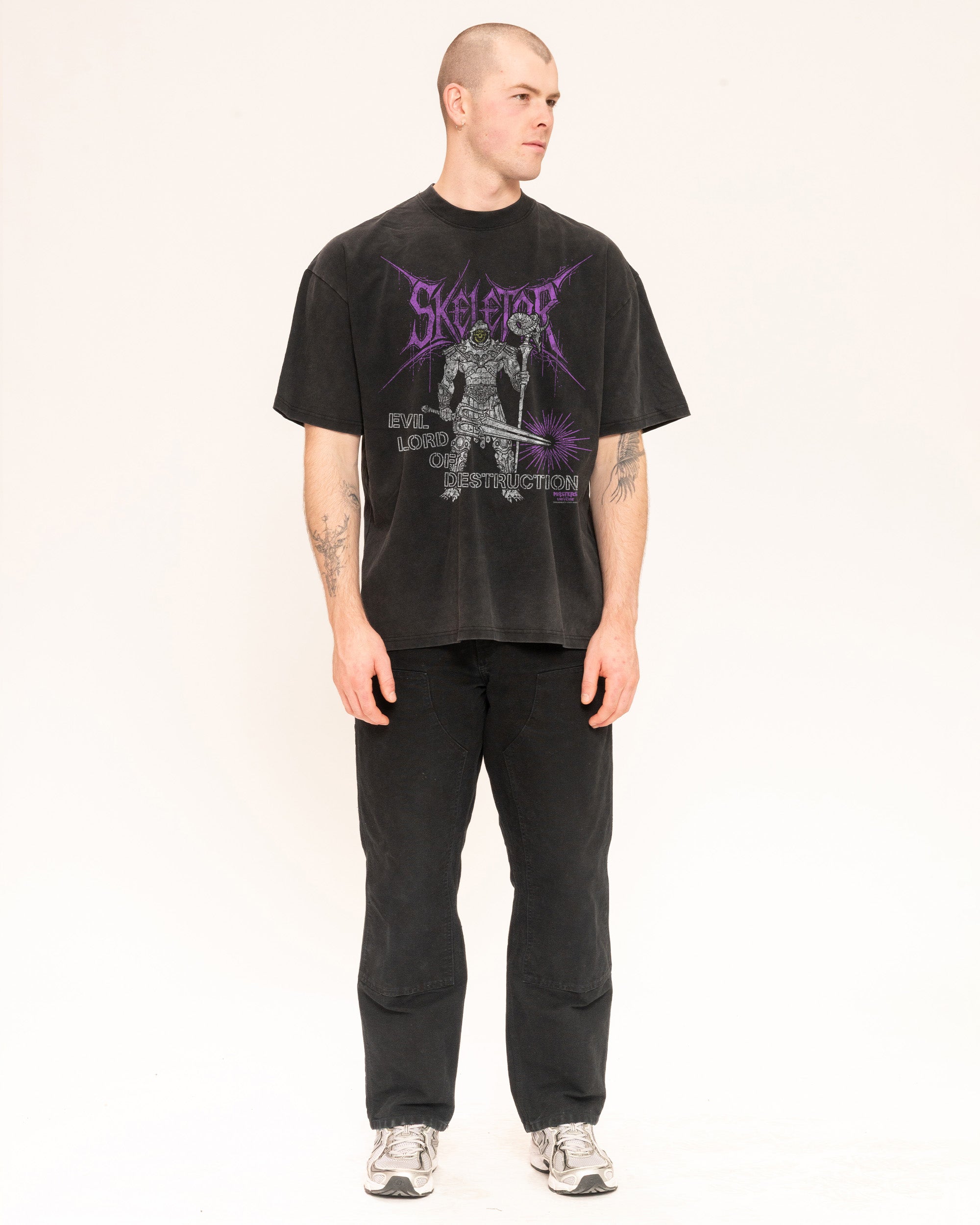 Lord of Destruction Black Stone Oversized Tee