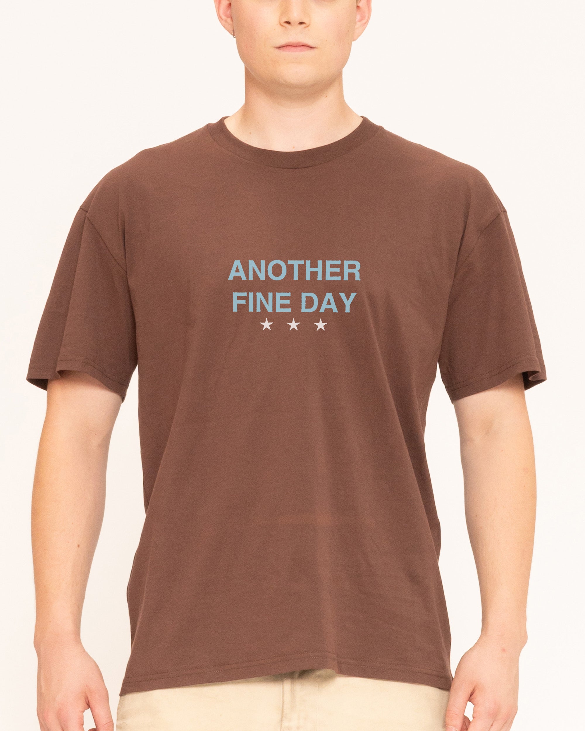 Another Fine Day Ruined Brown T-Shirt