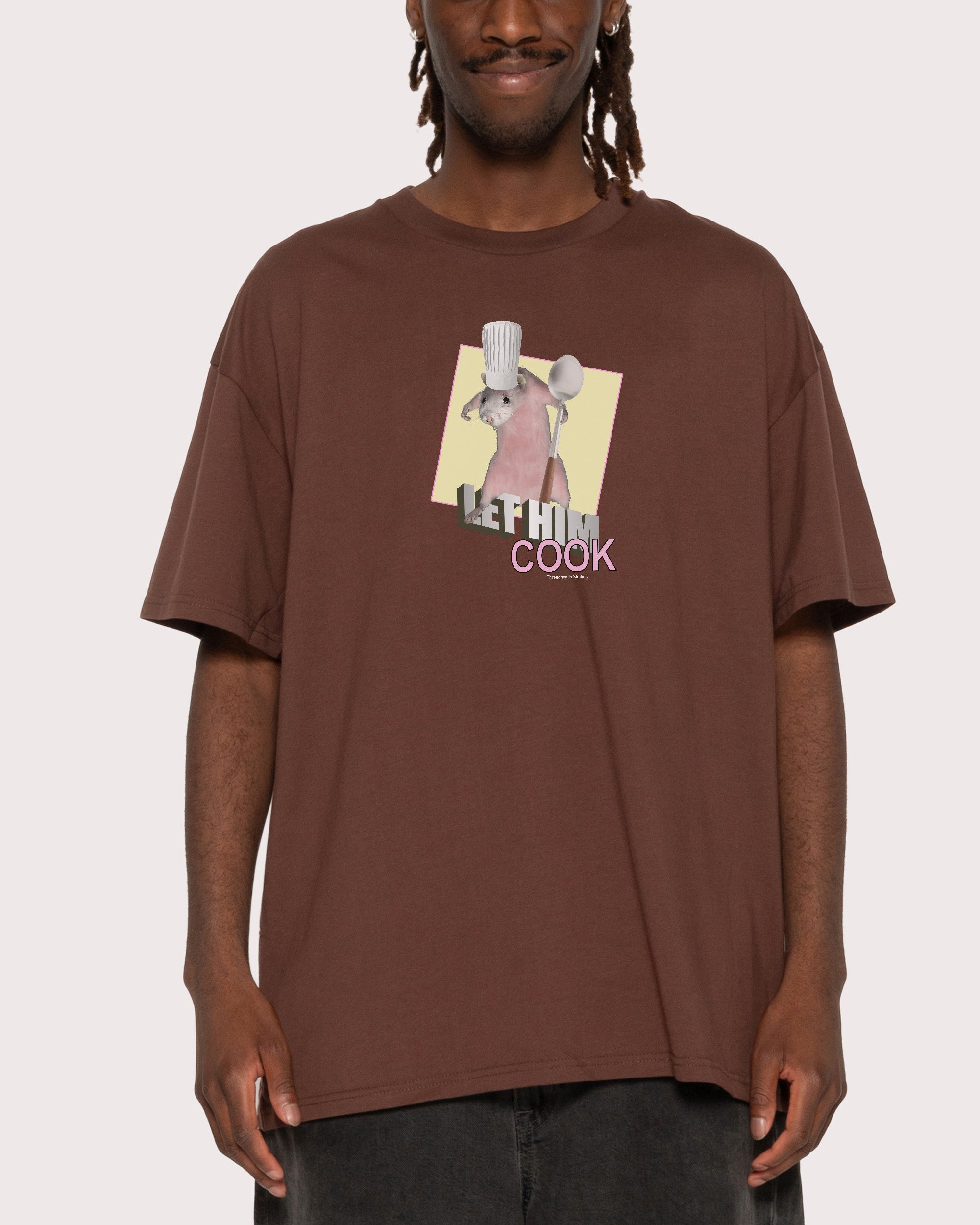 Let Him Cook Brown T-Shirt
