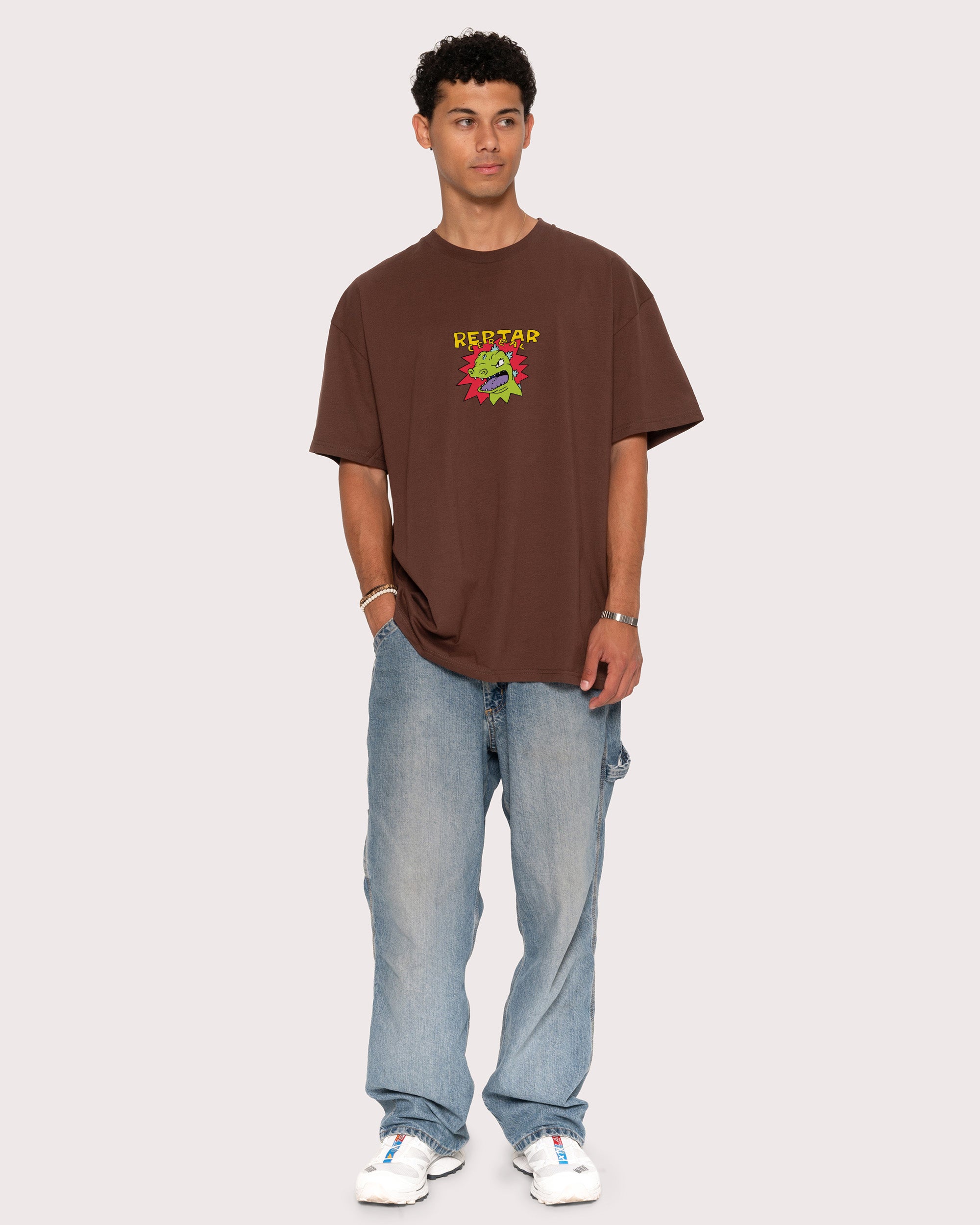 Reptar Cereal Brown T-Shirt