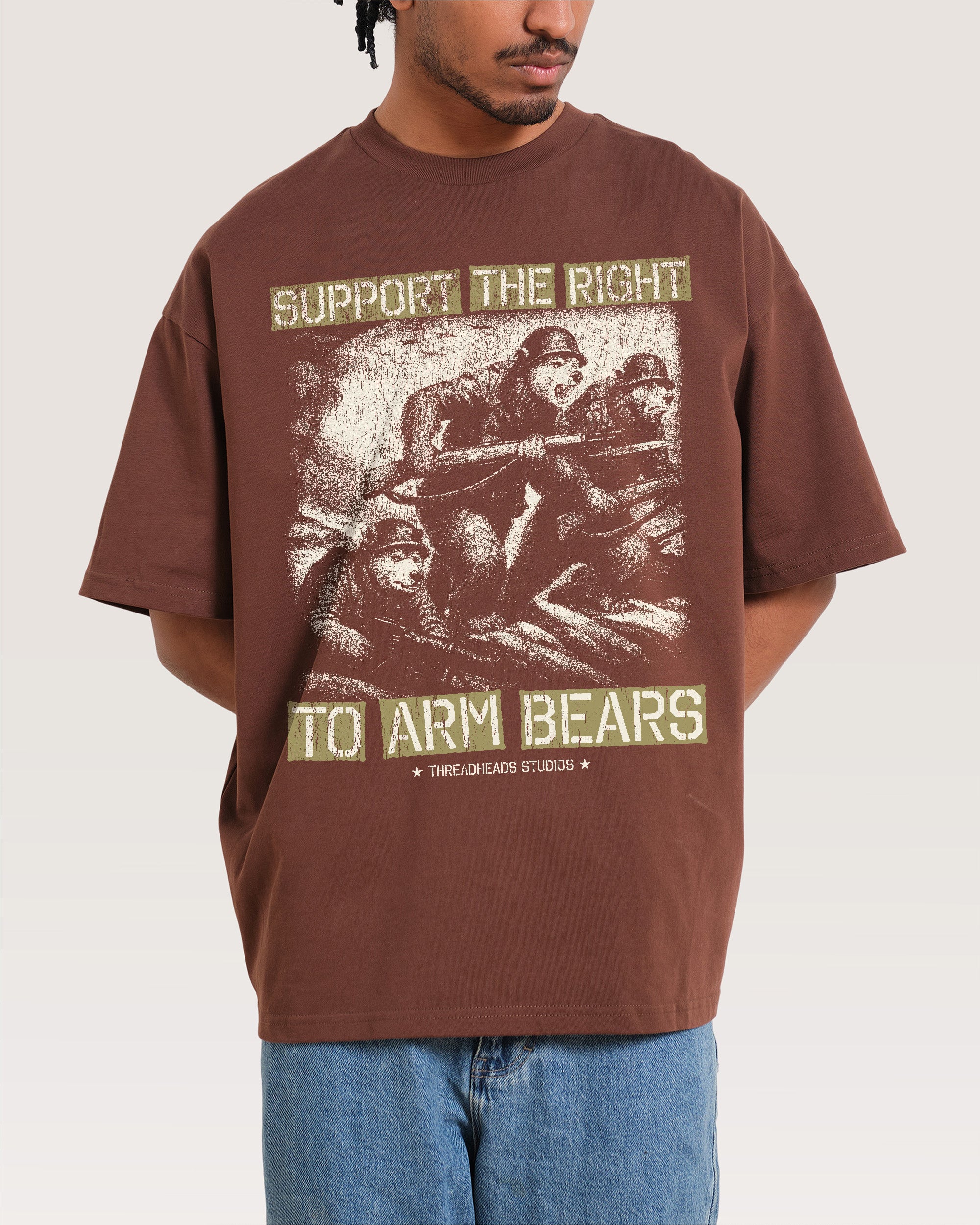Arm Bears Oversized Tee Australia
