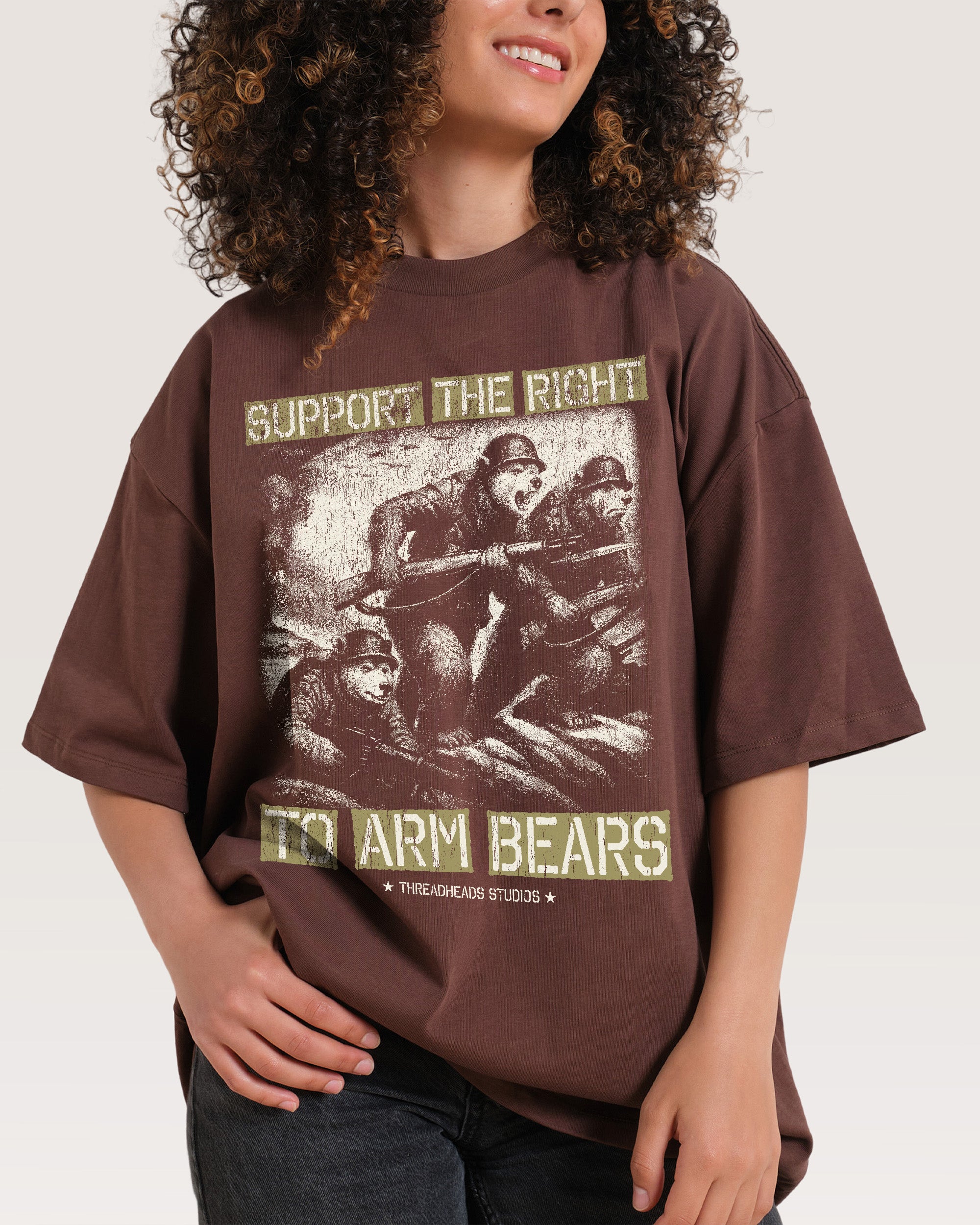 Arm Bears Oversized Tee Australia