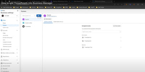 How to add Threadheads into Business Manager