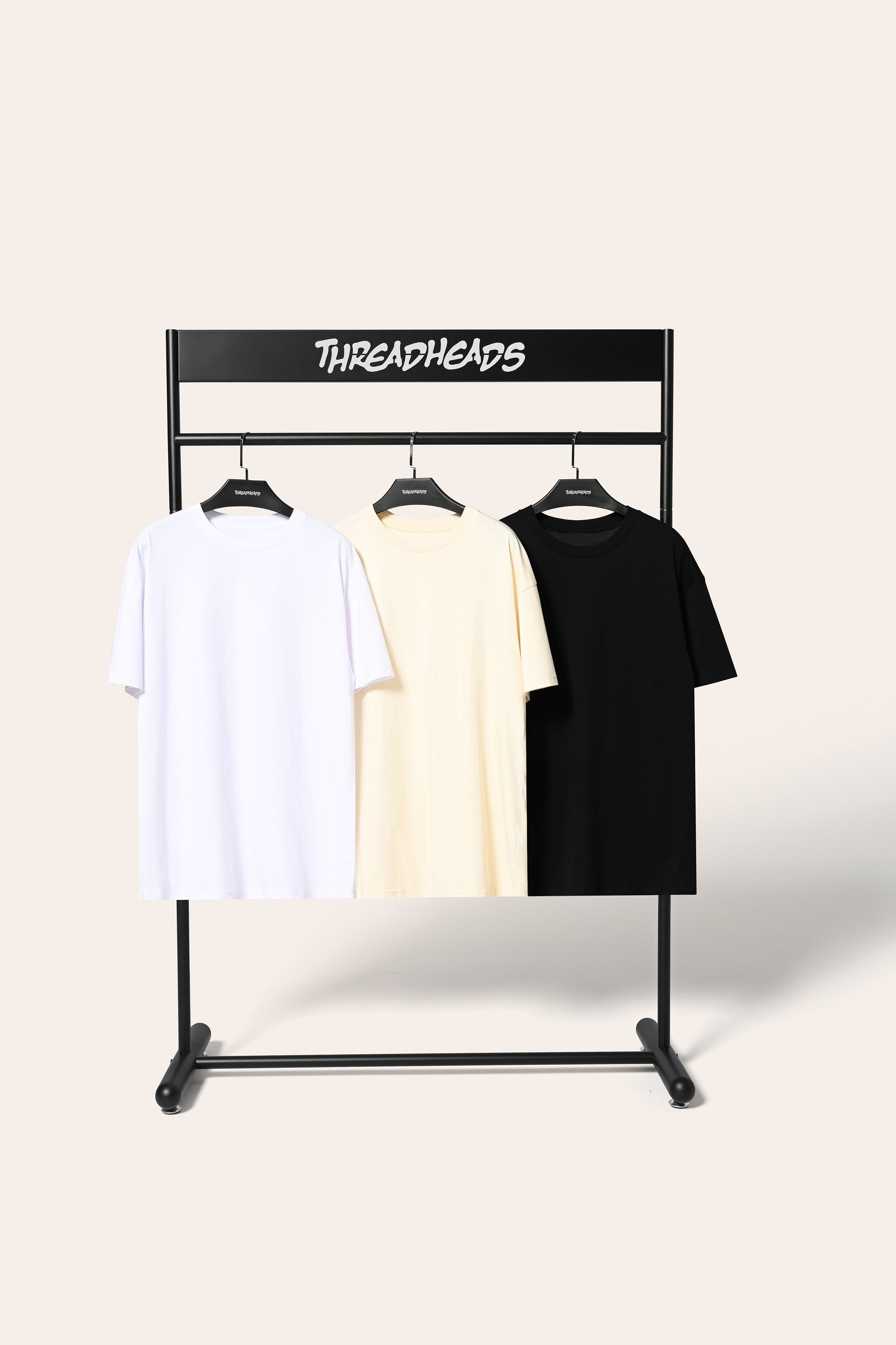 Classic Tee 3-Pack: Black, Natural & White