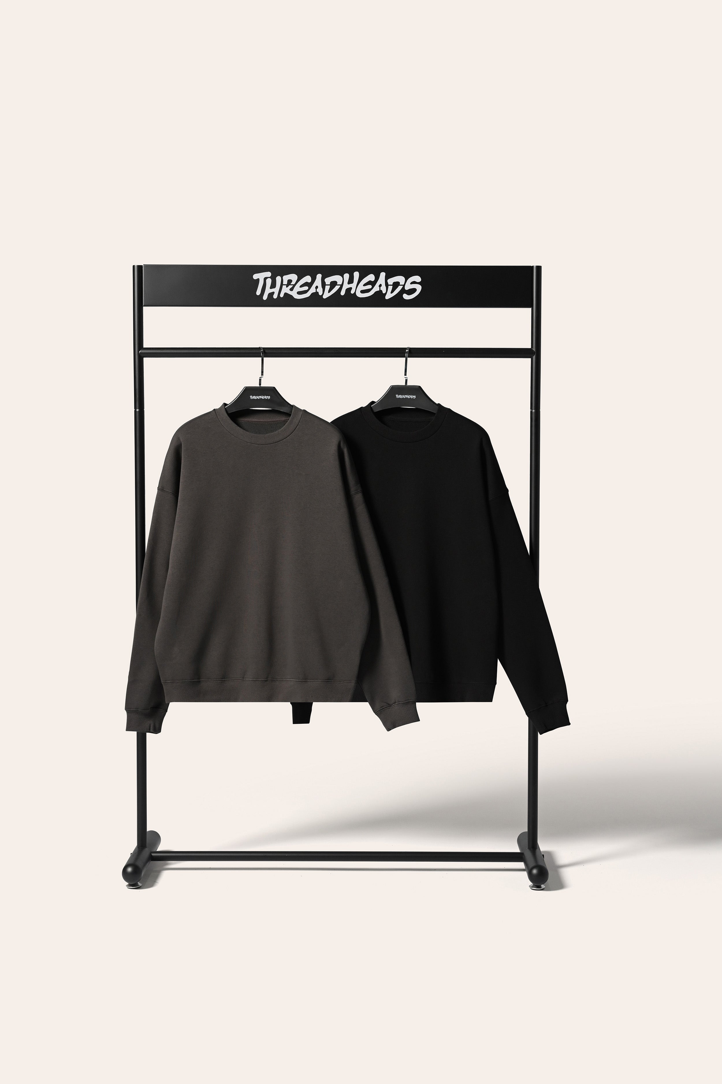 Classic Sweatshirt 2 Pack: Black, Charcoal