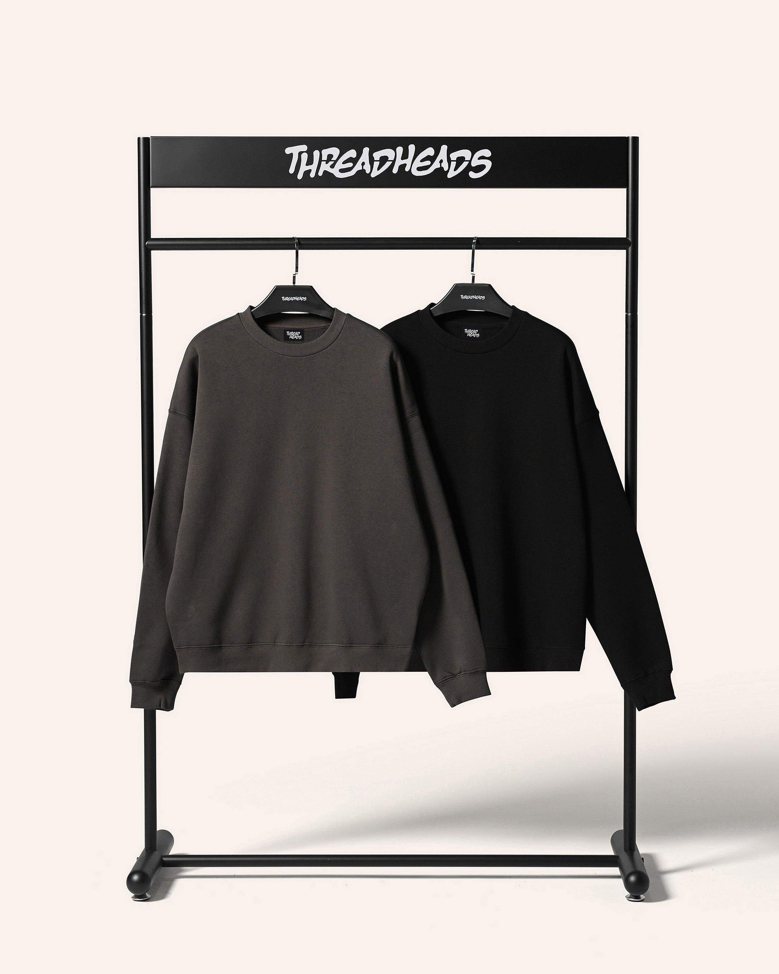 Classic Sweatshirt 2 Pack: Black, Charcoal
