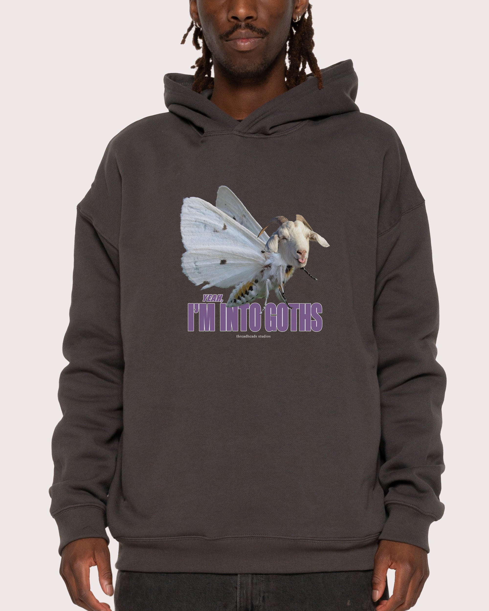 I’m Into Goths Charcoal Hoodie