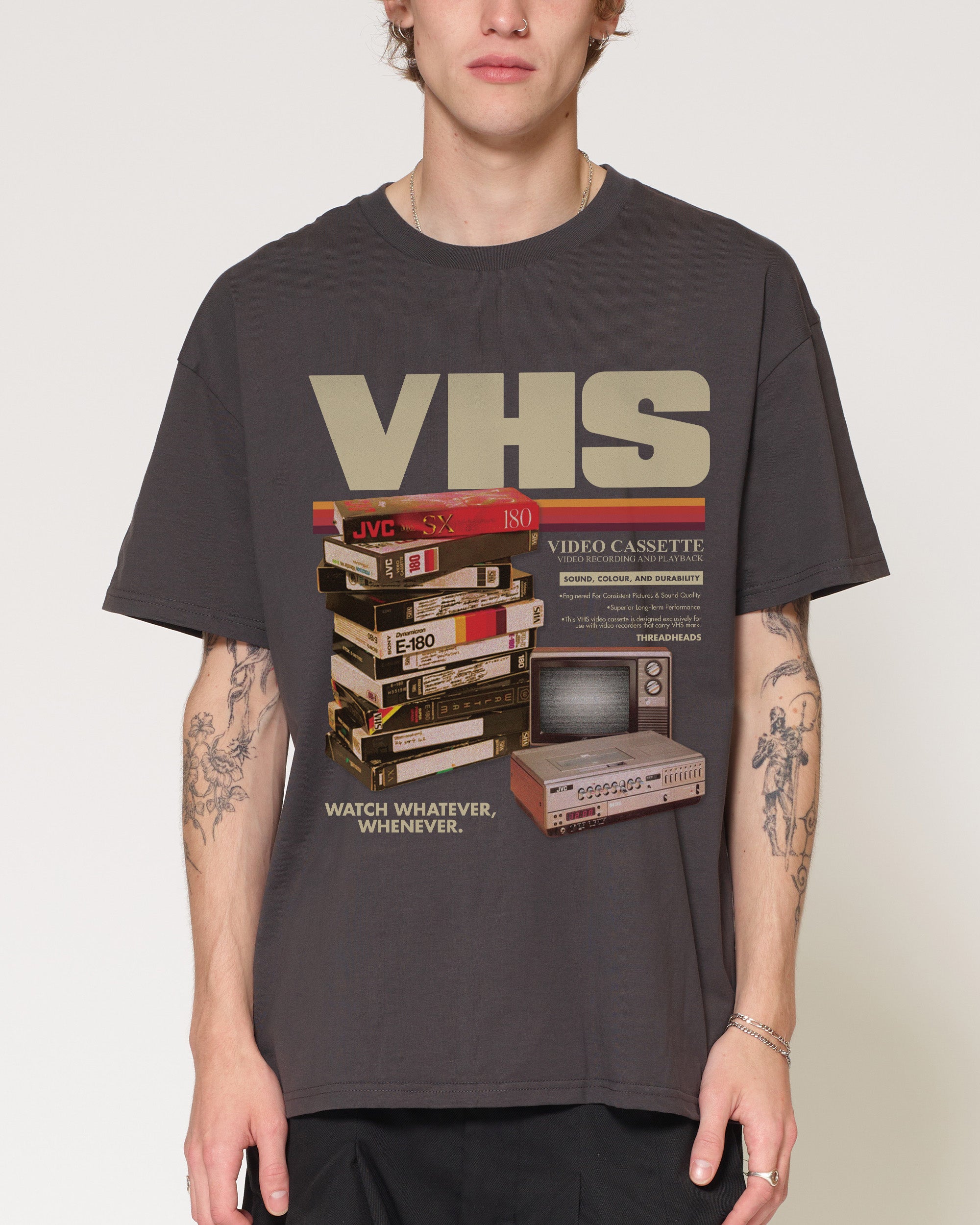 Vintage VHS Tapes T-Shirt – view 12
