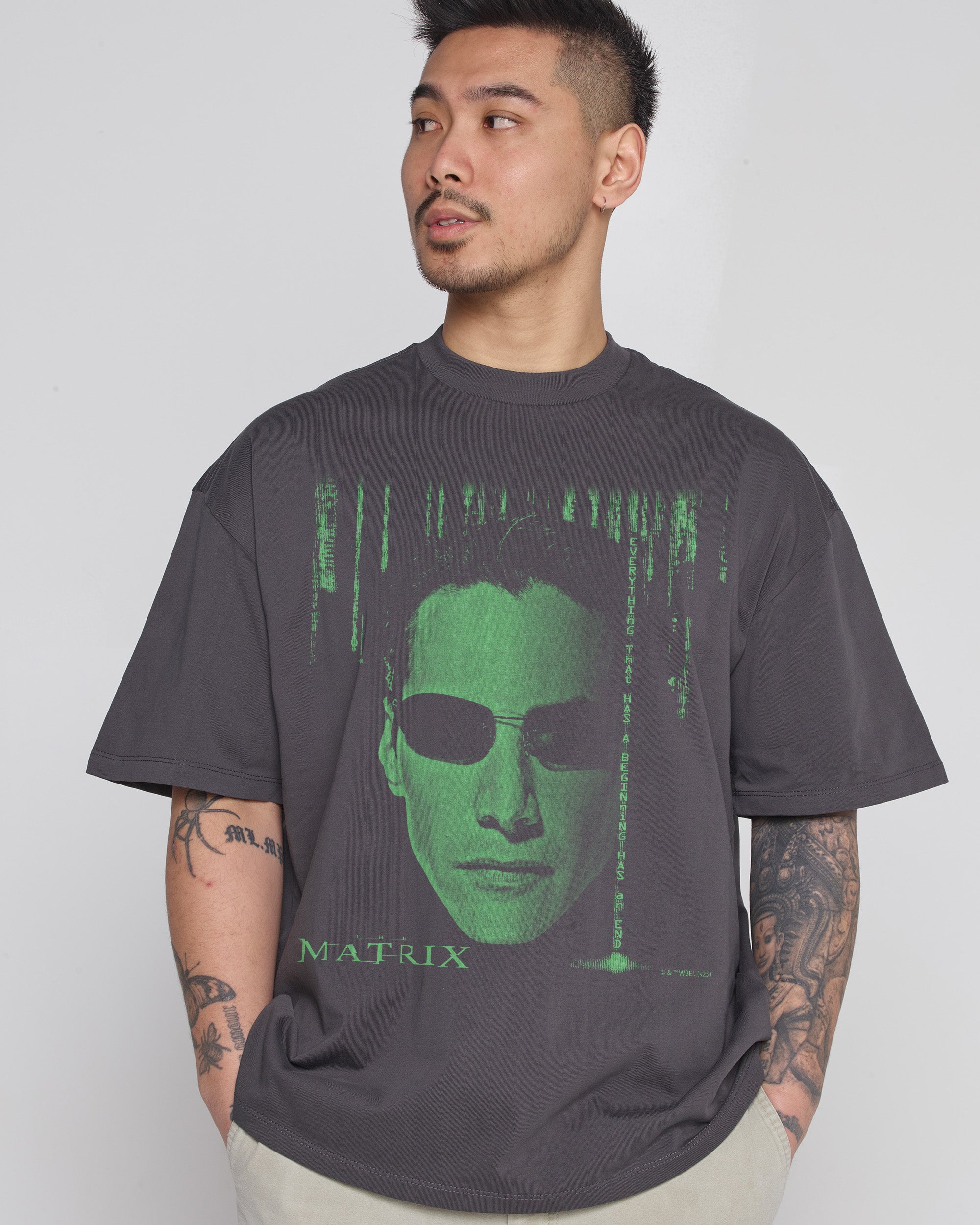 Matrix Revolution Oversized Tee