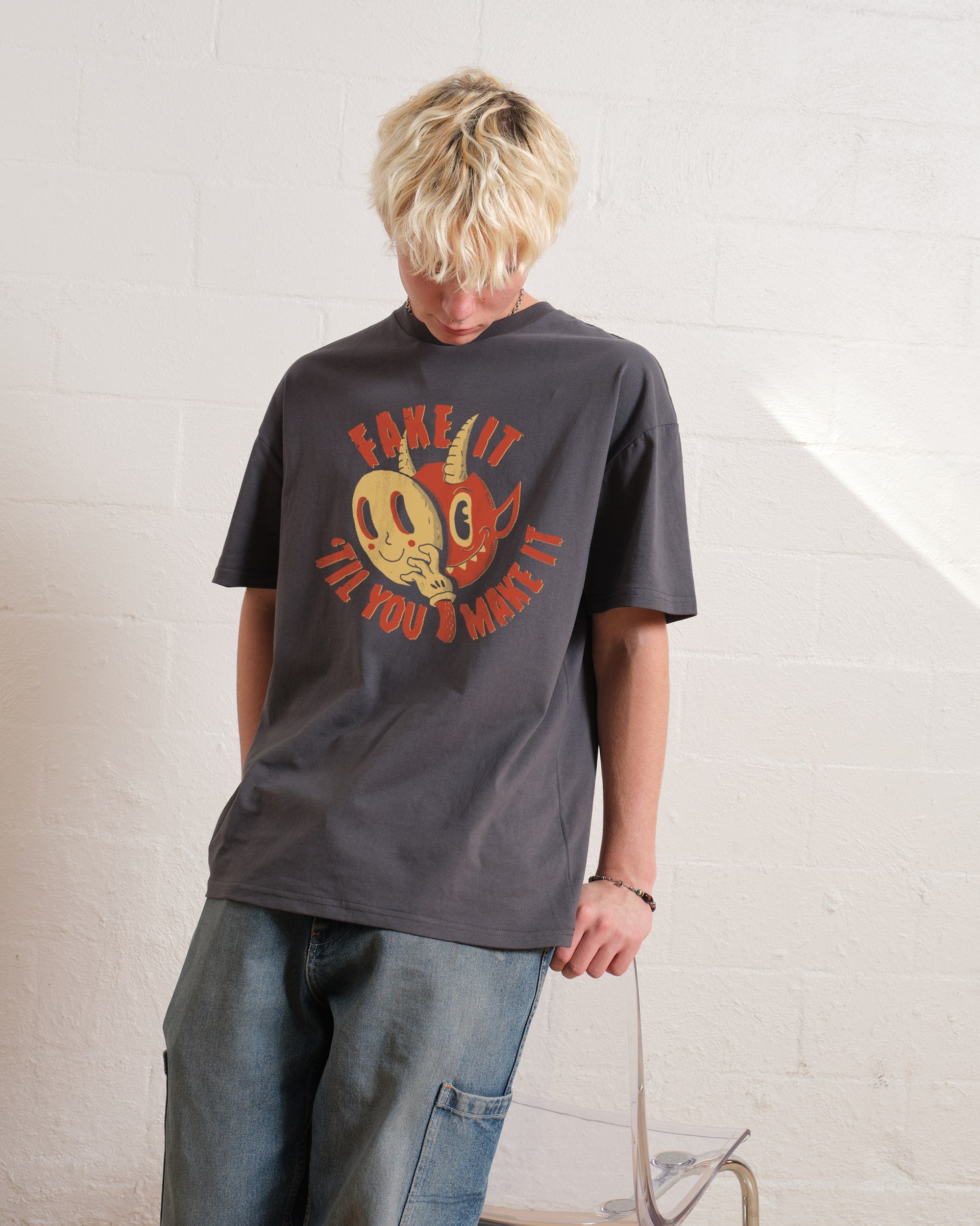 Fake It Til You Make It T-Shirt Australia Online