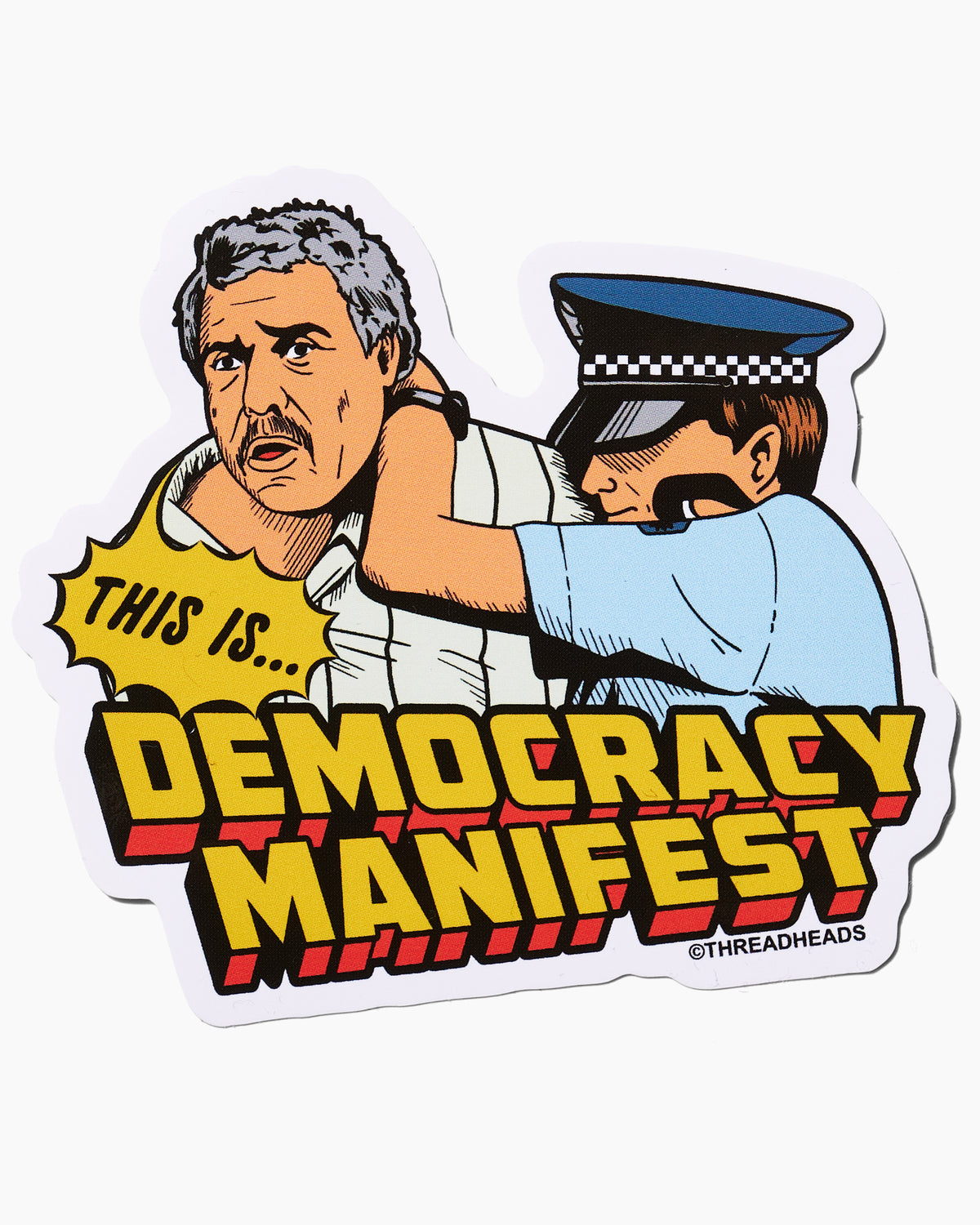 The Democracy Manifest Sticker Pack Australia Online
