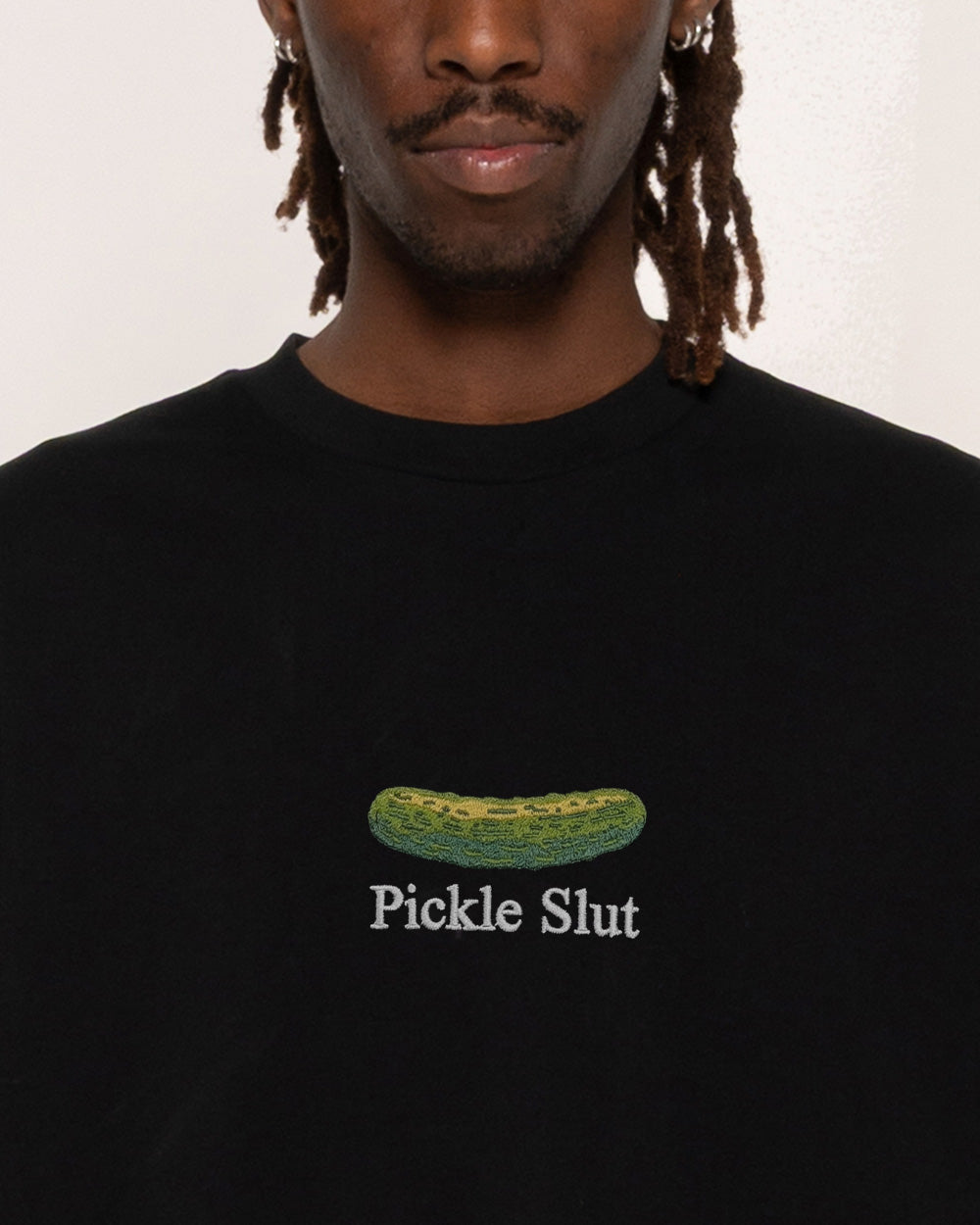 Pickle Slut Oversized Embroidered Tee Limited Oversized Tee – view 8