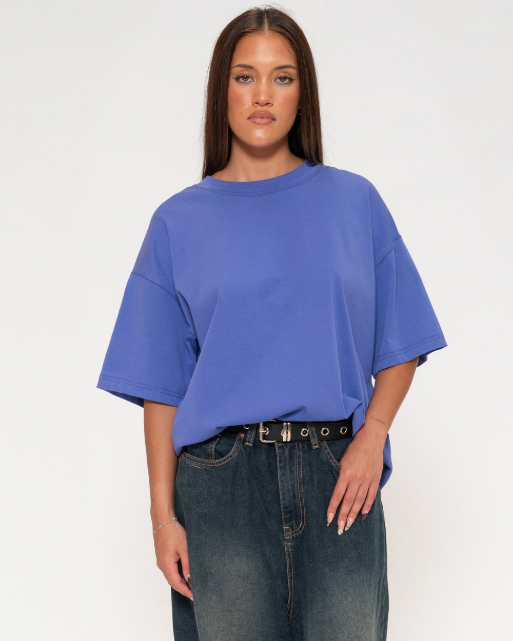 Boxy Crop Tee Blank Boxy Crop Tee – view 3