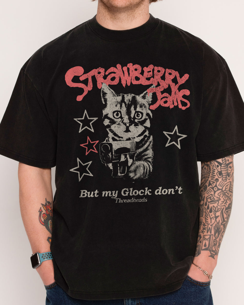 Strawberry Jams Wash Tee Australia