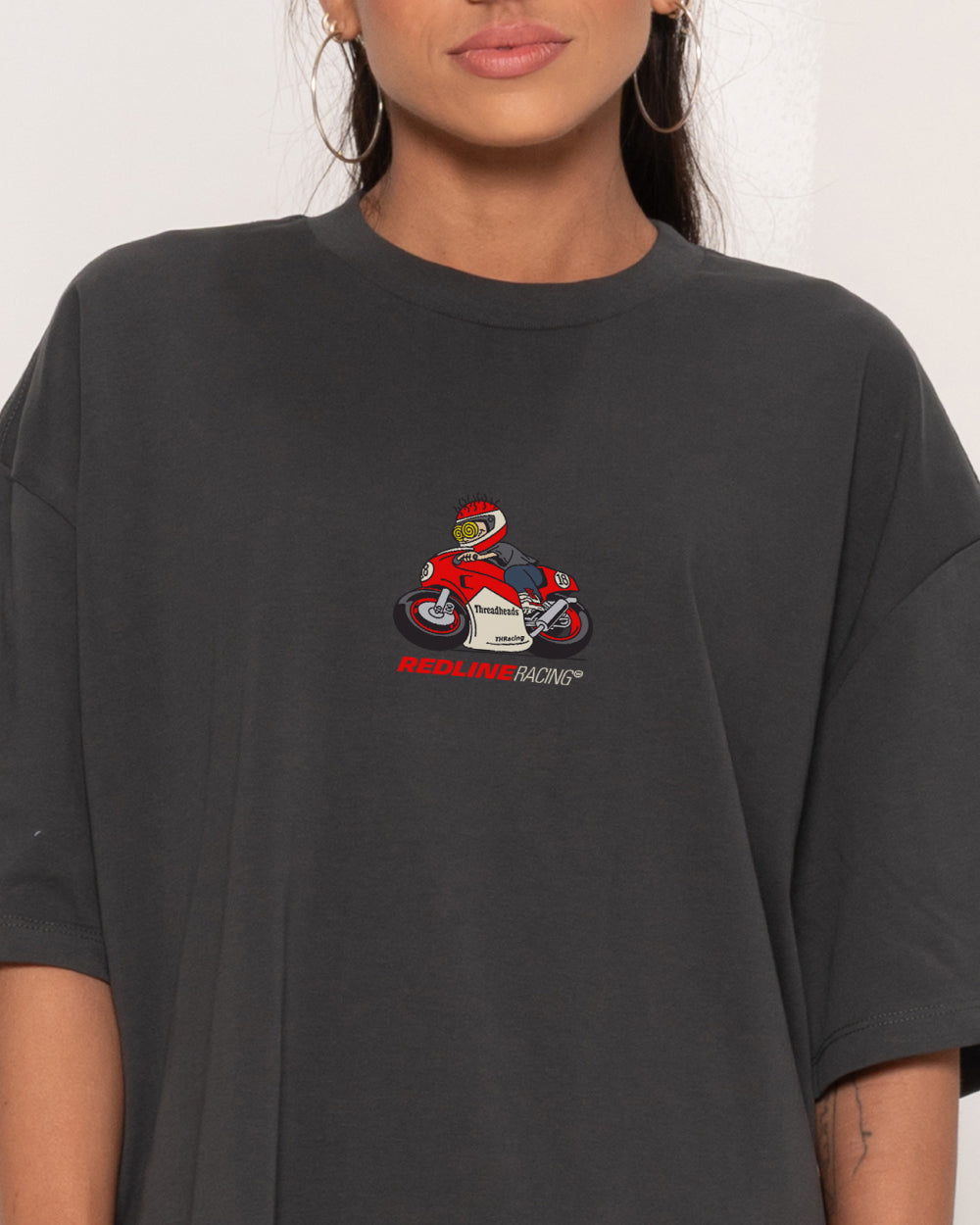 Redline Racing Oversized Tee – view 3