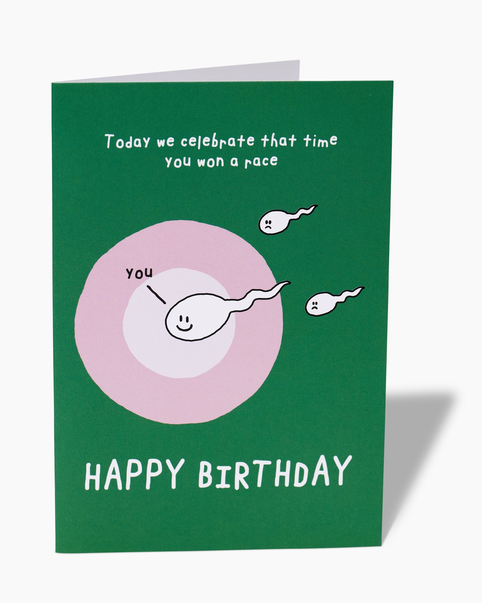 Won A Race Greeting Card Australia Online