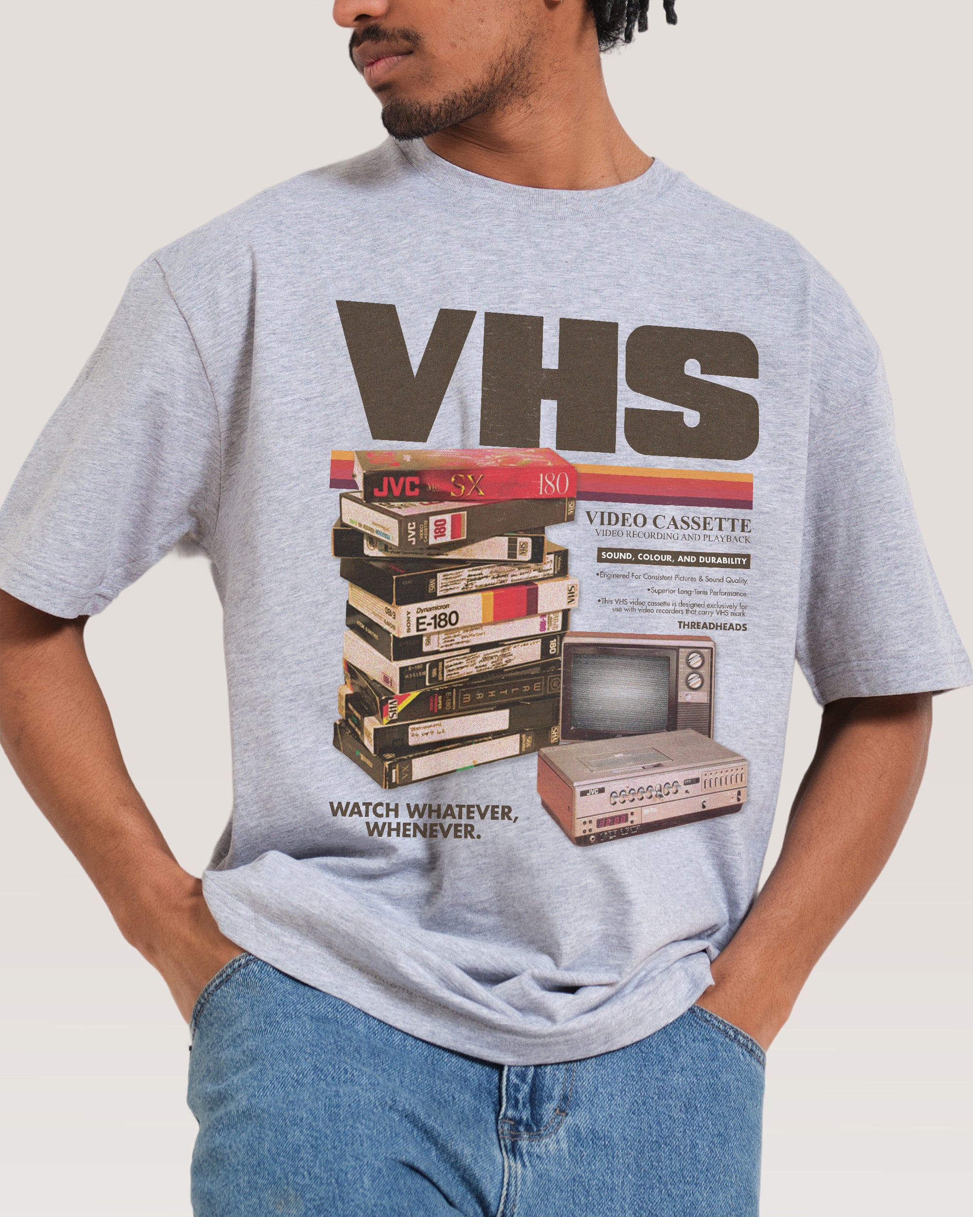 Vintage VHS Tapes T-Shirt – view 8