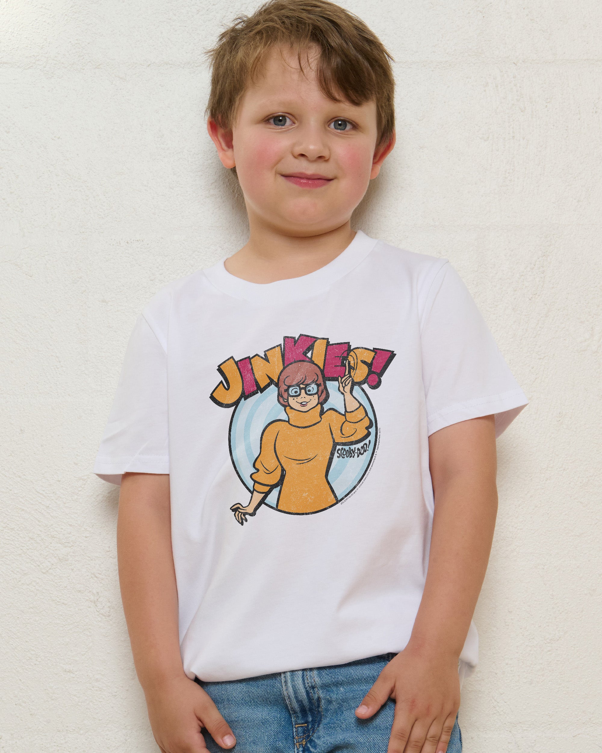Jinkies White Kids T-Shirt