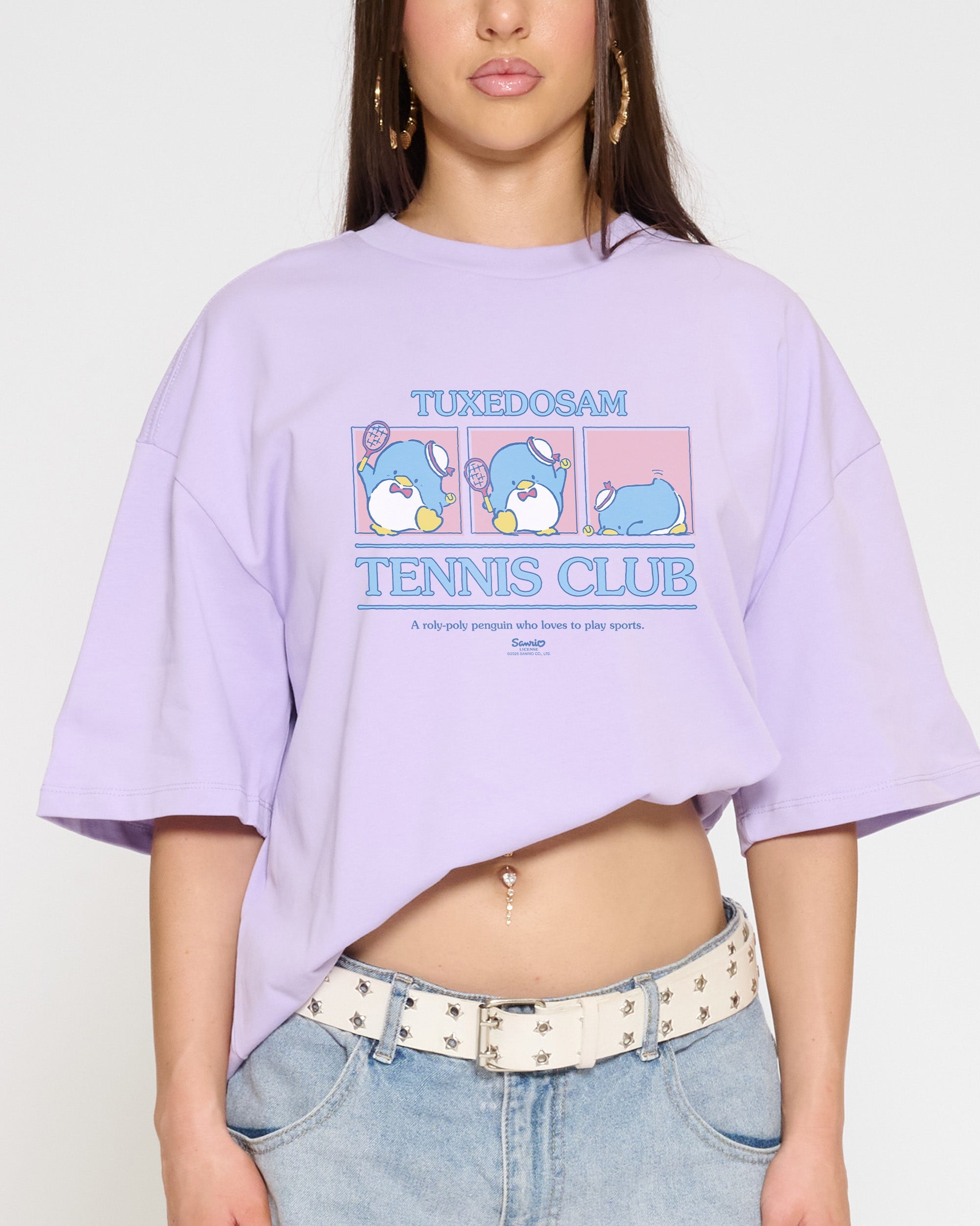 Tuxedo Sam Tennis Club Oversized Tee – view 7