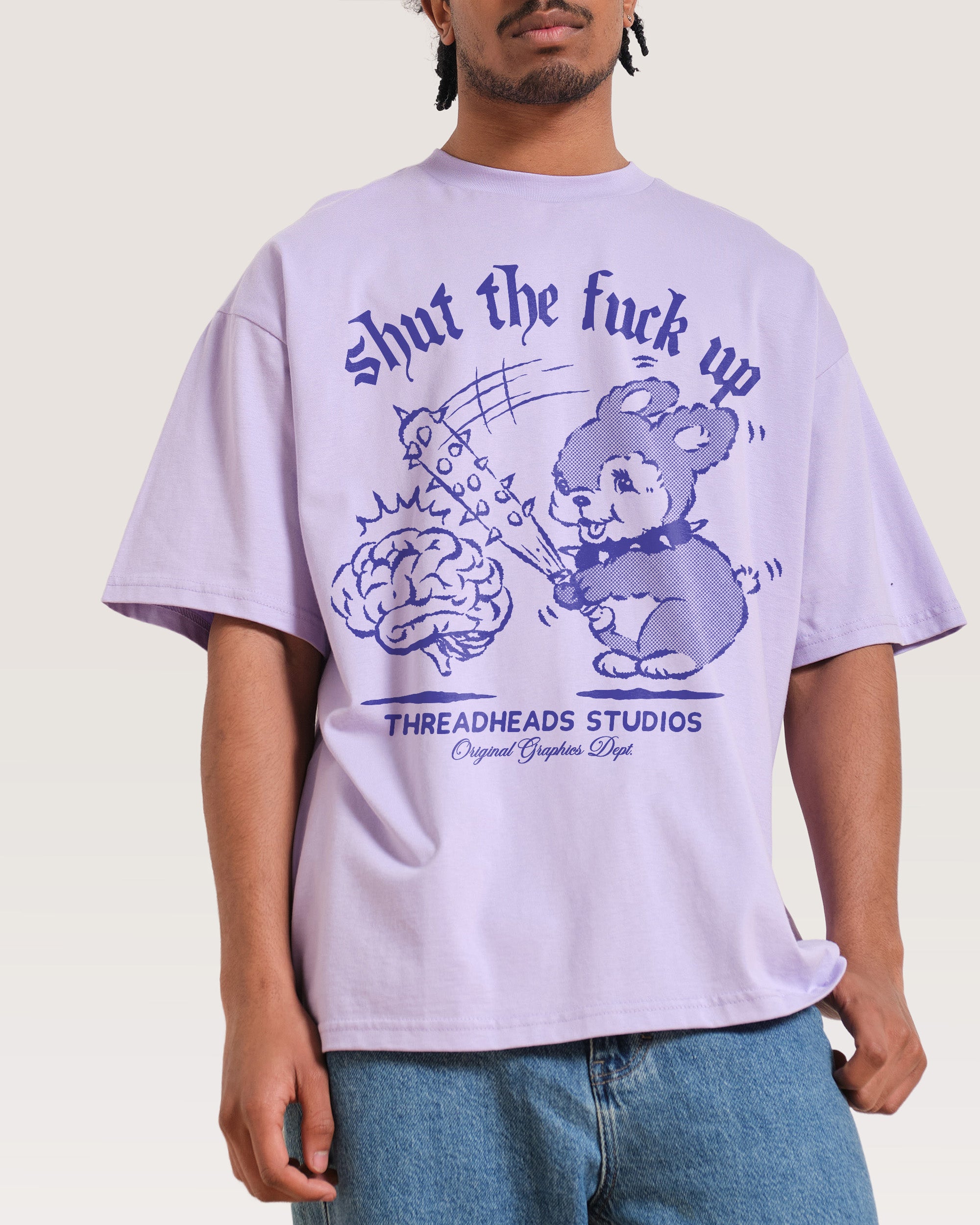 Shut the F Up Oversized Tee Australia