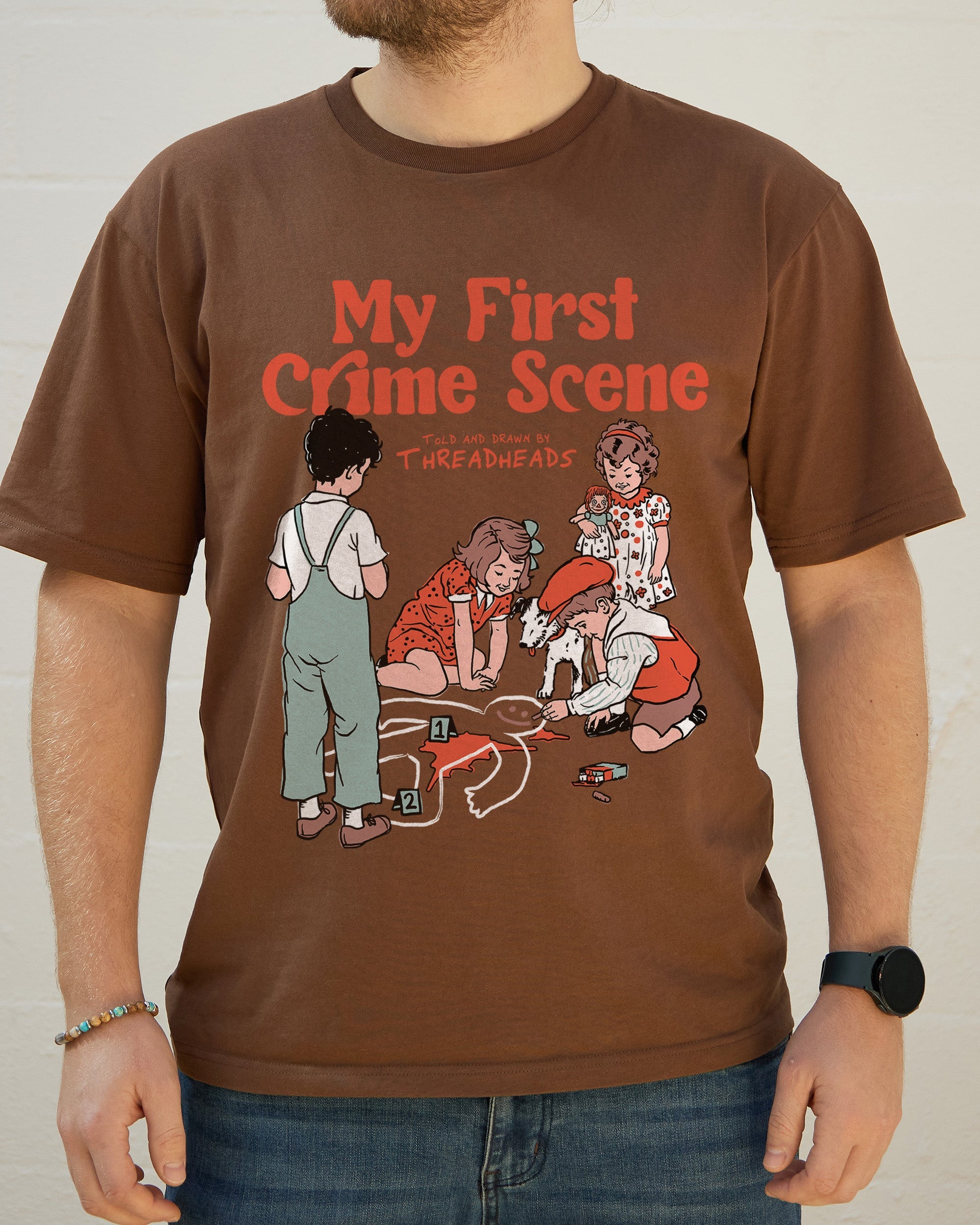 My First Crime Scene T-Shirt Australia Online