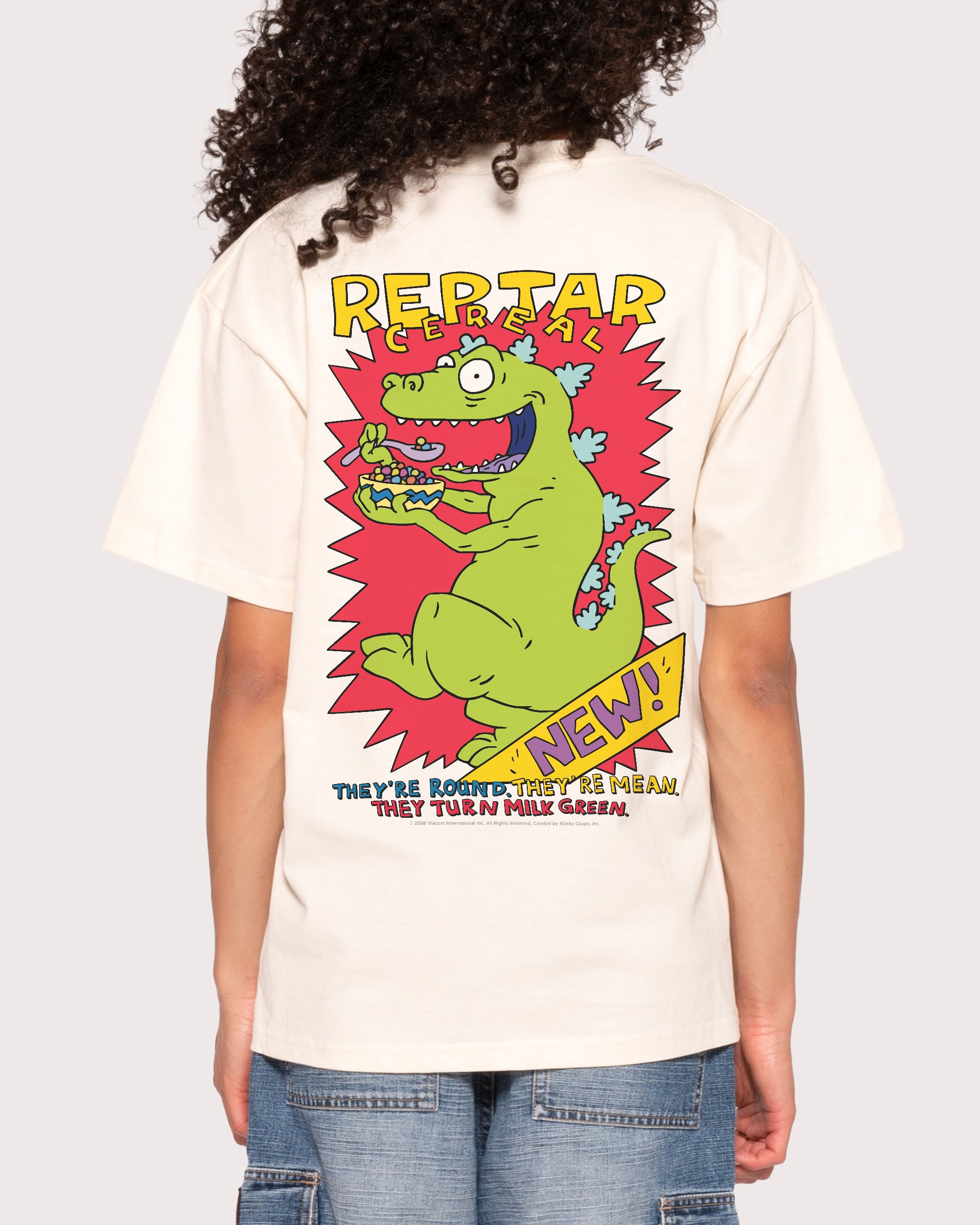 Reptar Cereal Natural T-Shirt