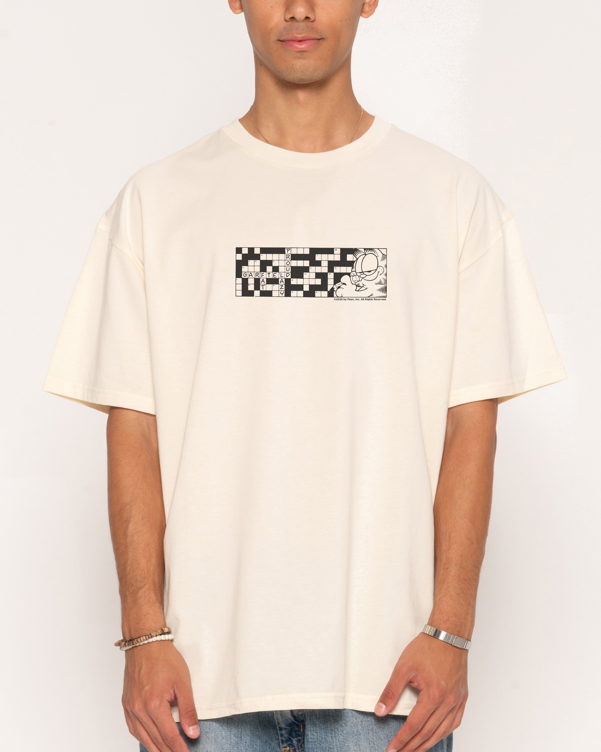 Cross Cat Natural T-Shirt