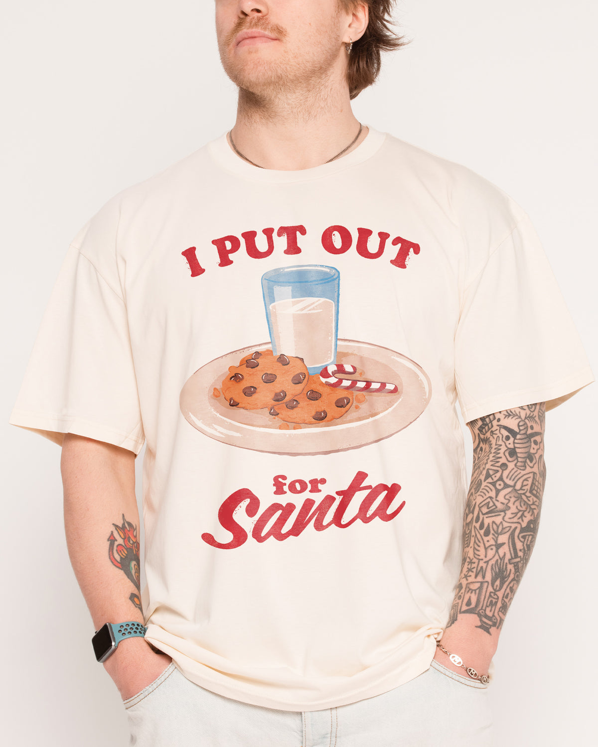 I Put Out for Santa T-Shirt Threadheads Australia Online