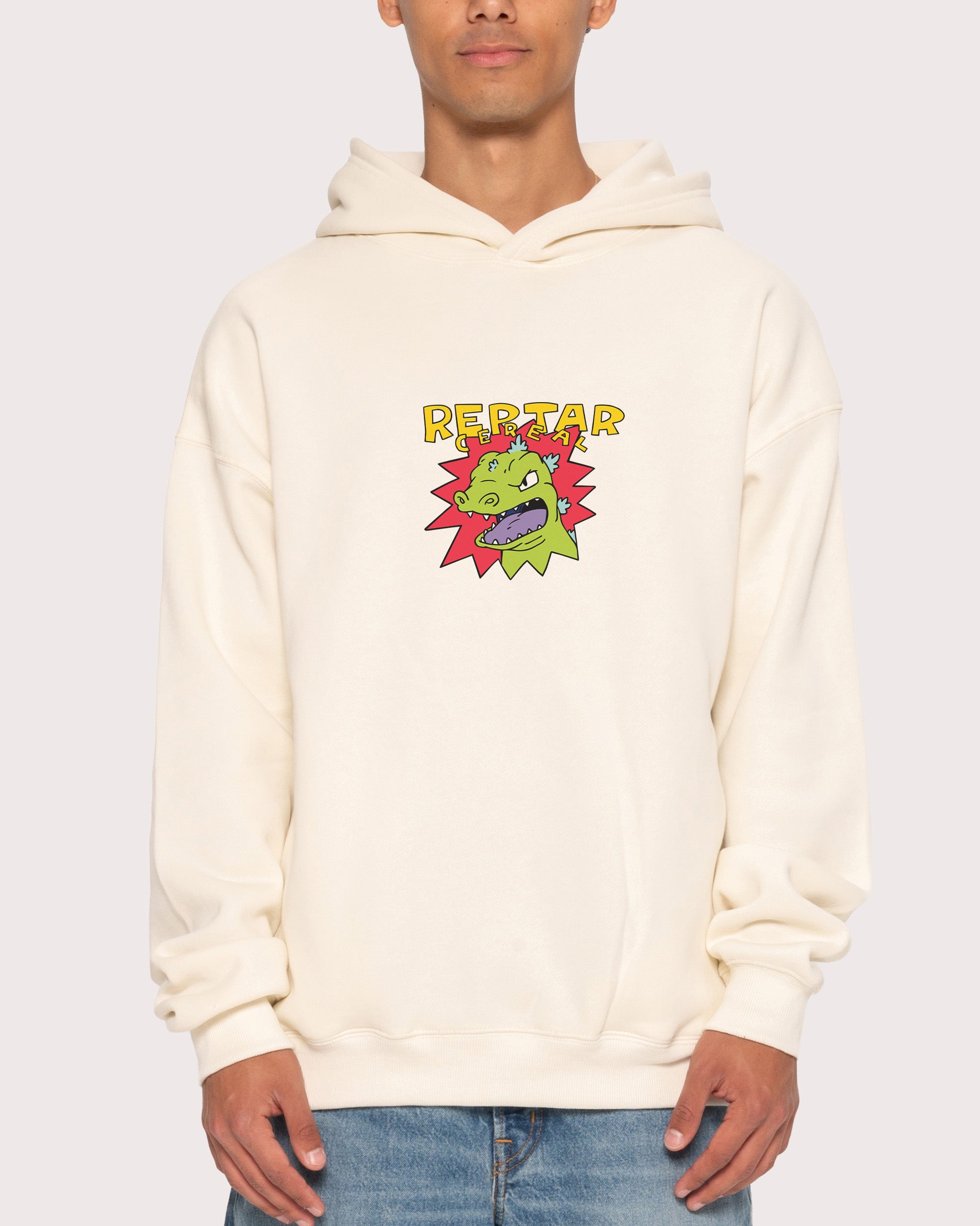 Reptar Cereal Natural Hoodie
