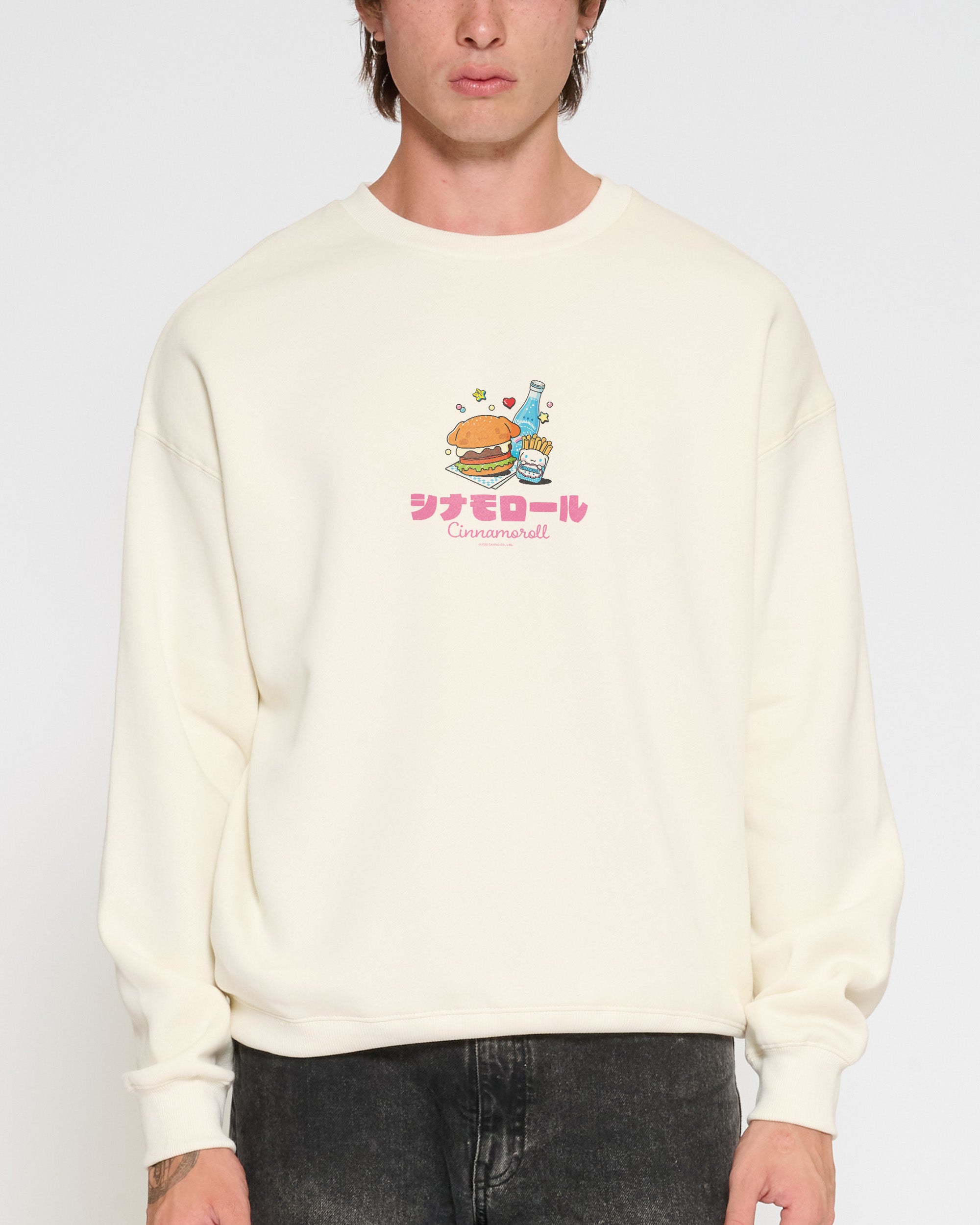 Cinnamoroll Kawaii Sweatshirt Official Hello Kitty and Friends collab Threadheads