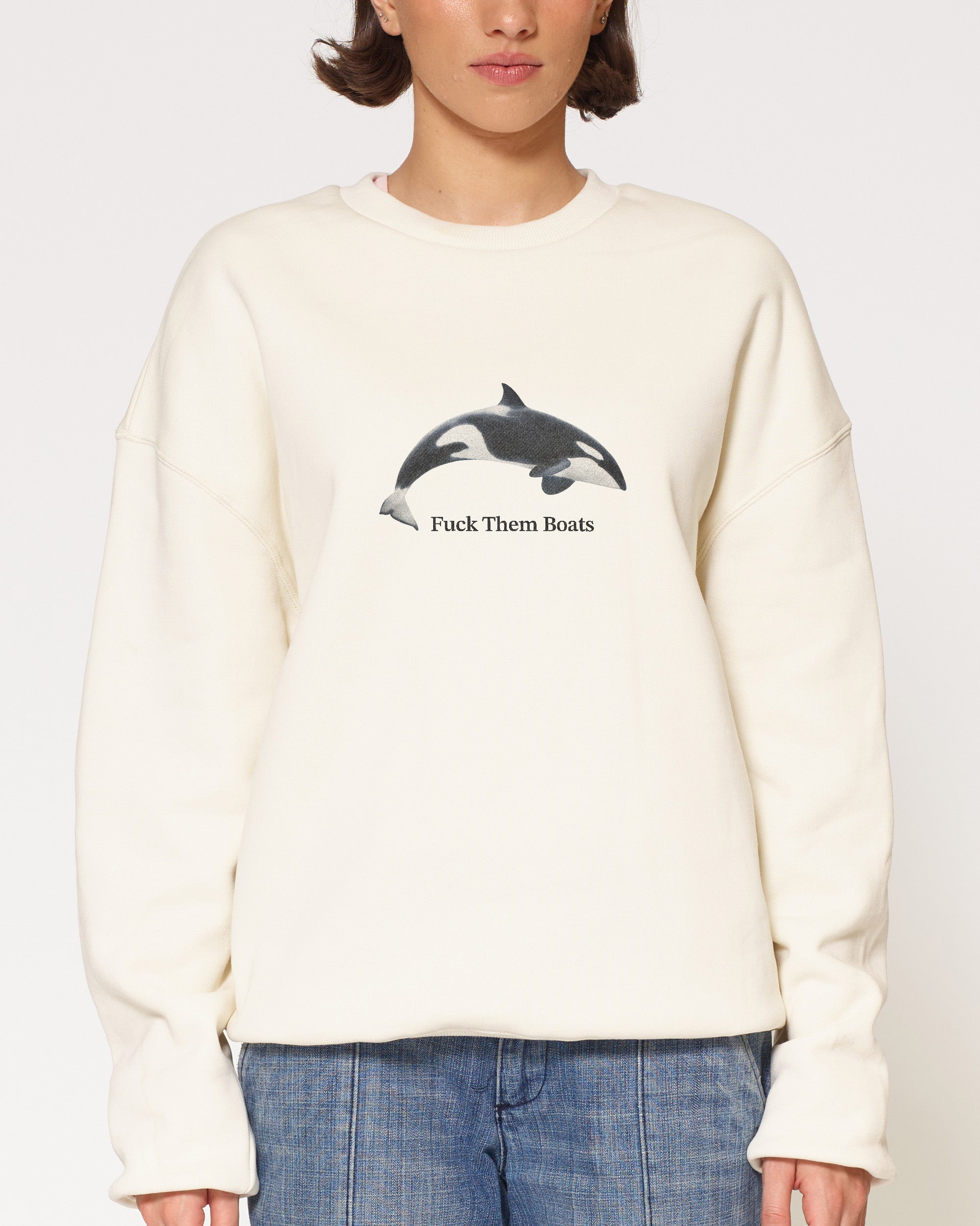 Fuck Them Boats Sweatshirt – view 3