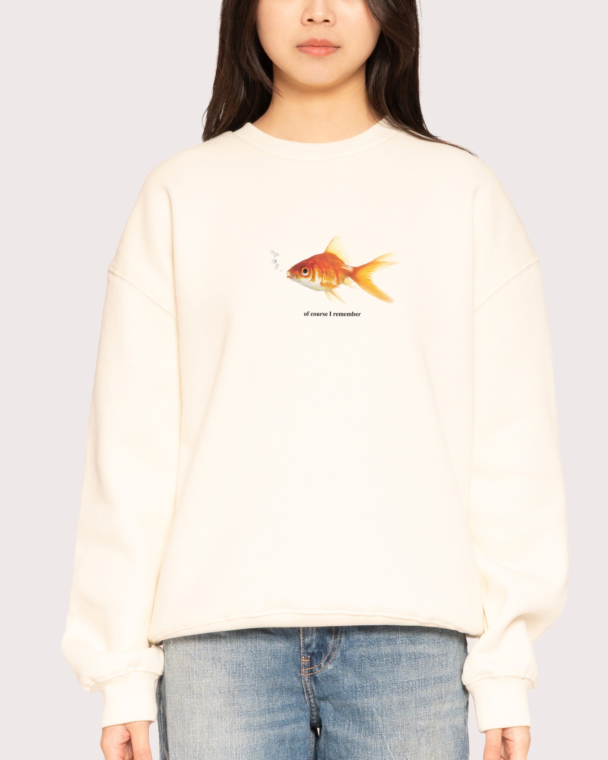 Of Course I Remember Natural Sweatshirt