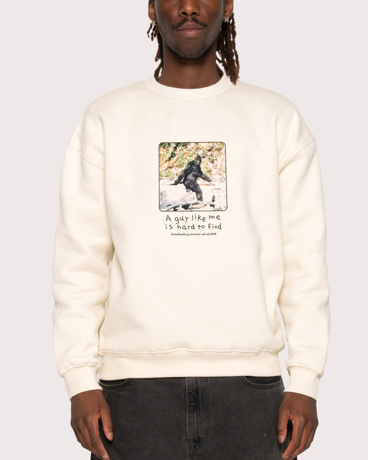 A Guy Like Me is Hard to Find Natural Sweatshirt