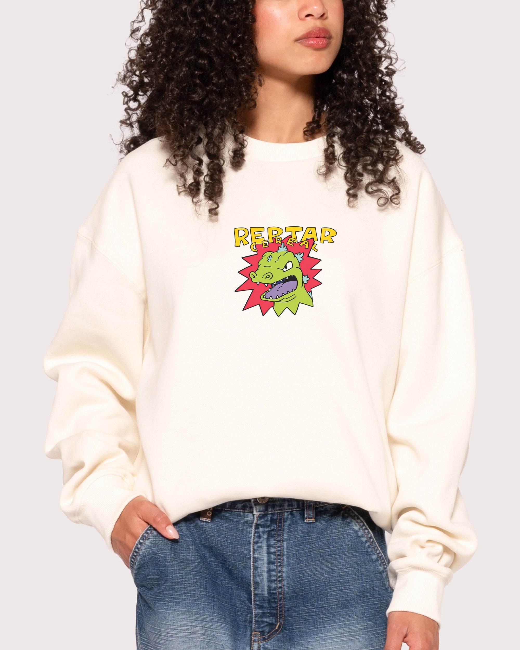 Reptar Cereal Natural Sweatshirt