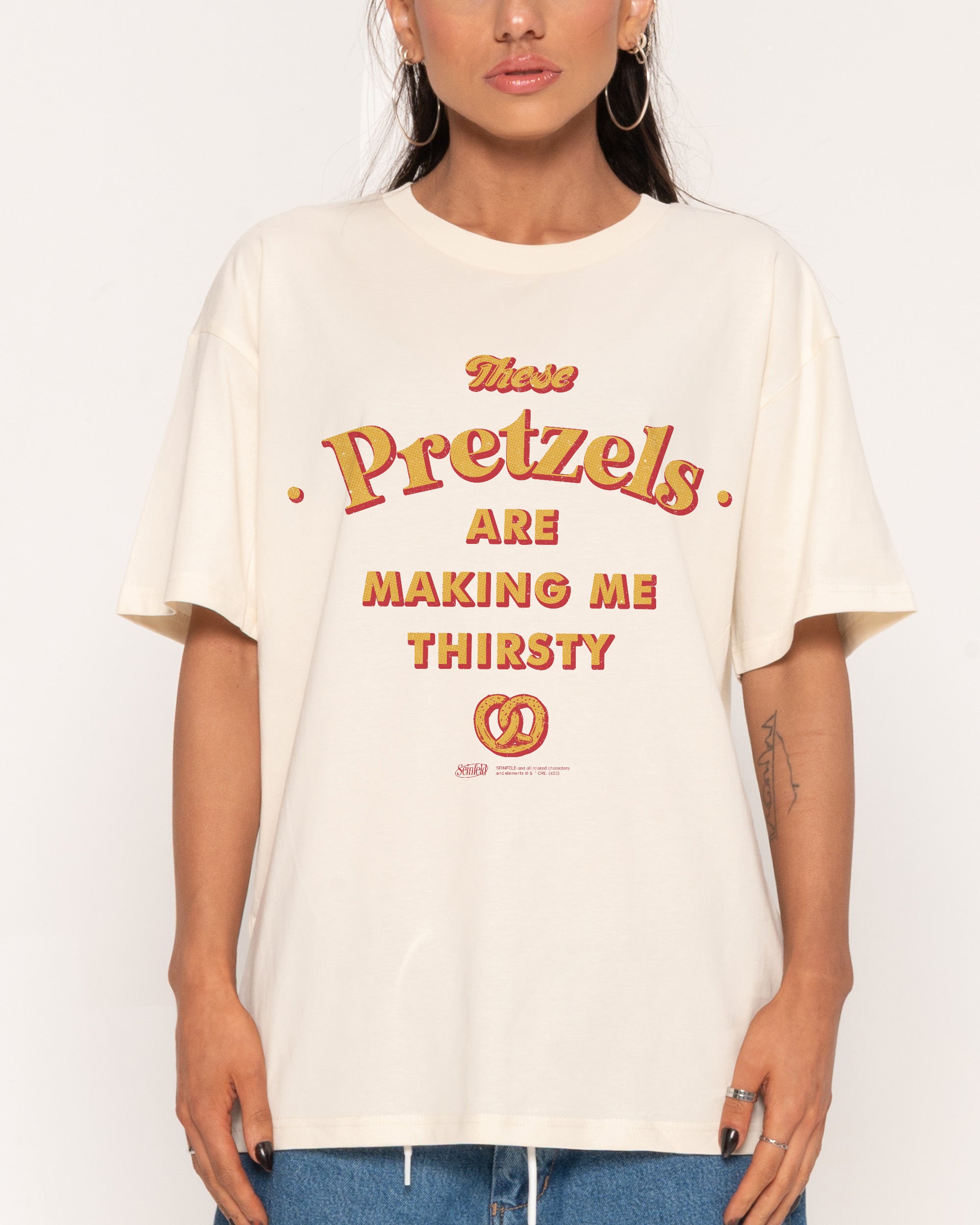 These Pretzels Are Making Me Thirsty T-Shirt – view 3