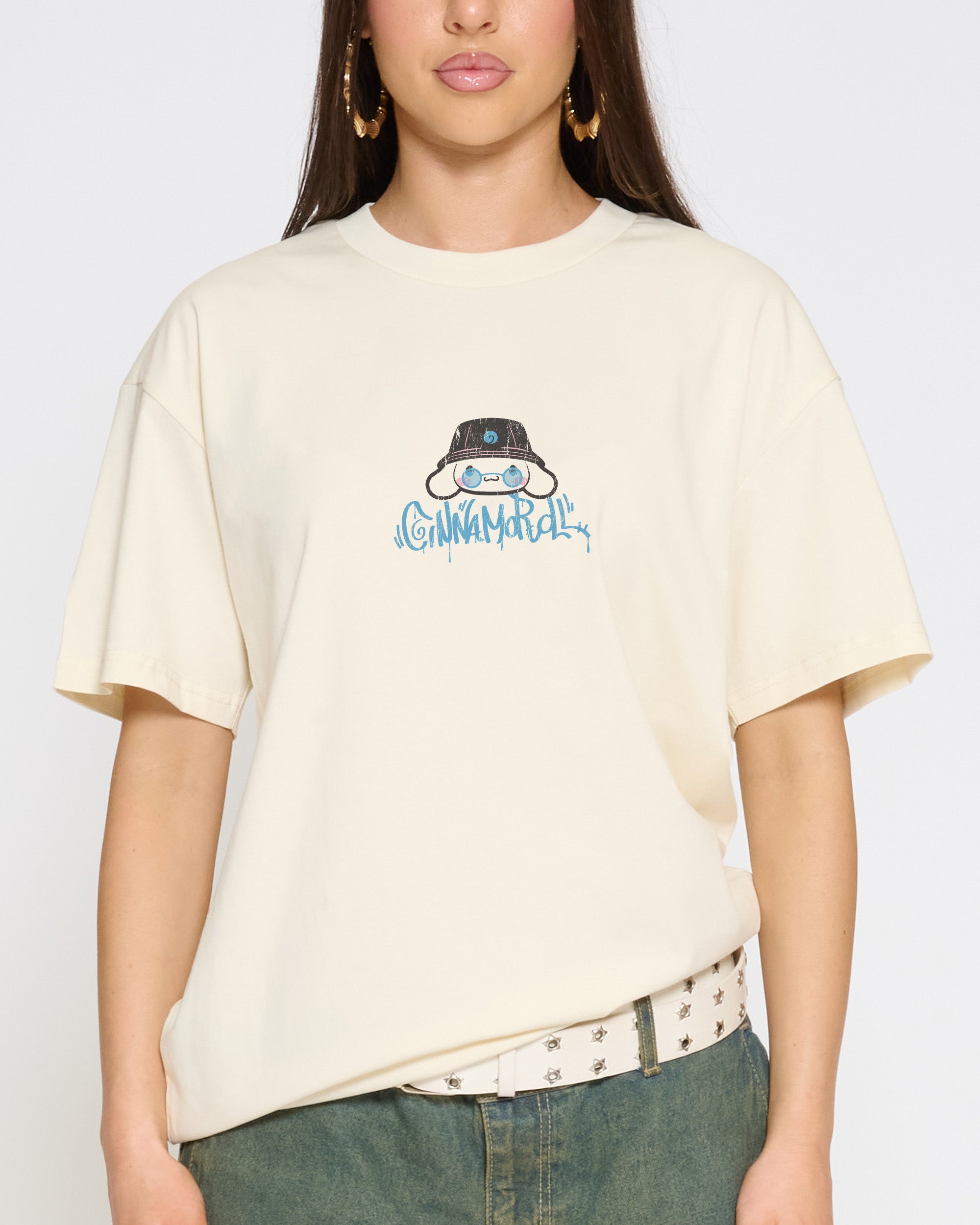 Cinnamoroll Street T-Shirt Official Hello Kitty and Friends collab Threadheads