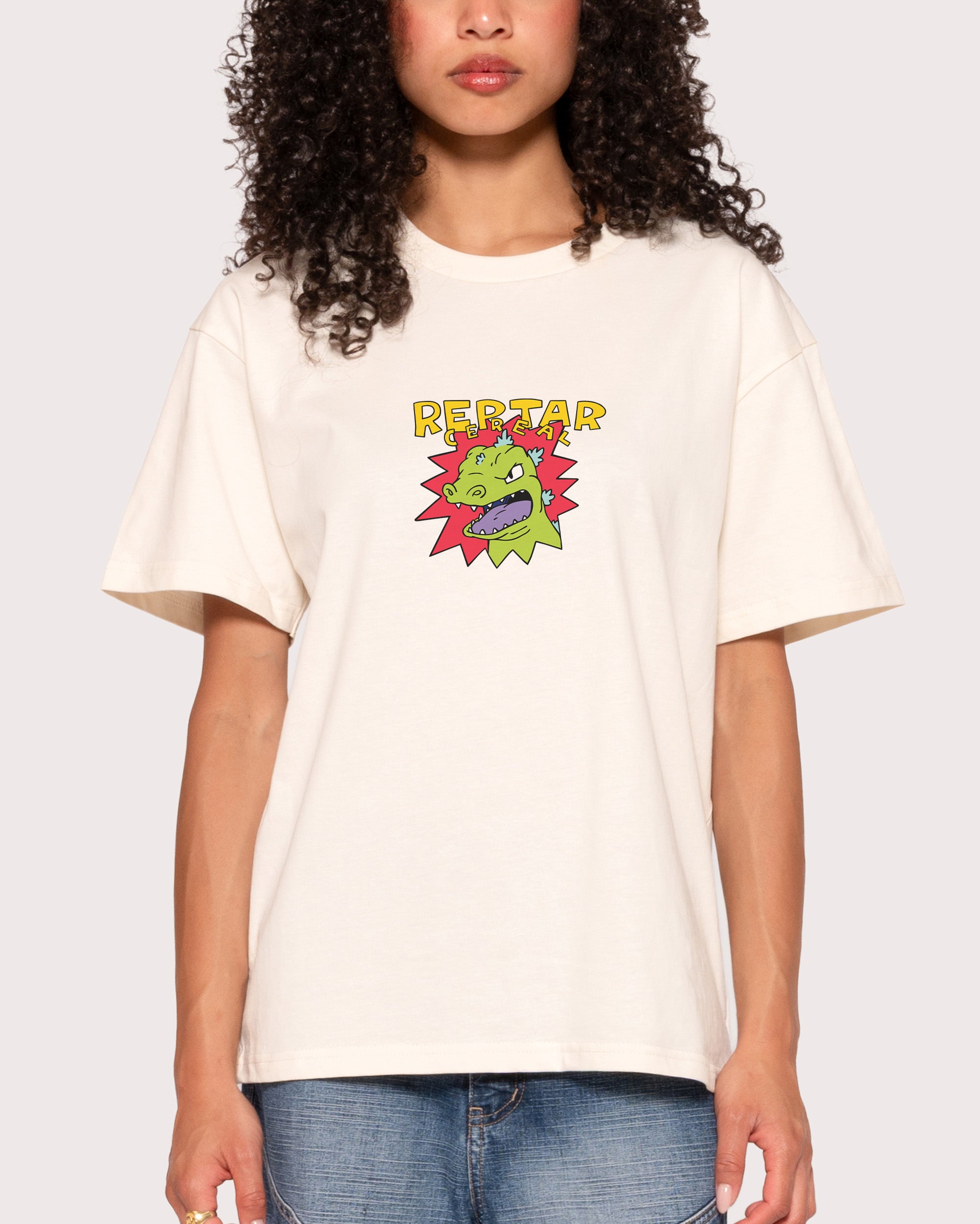 Reptar Cereal Natural T-Shirt